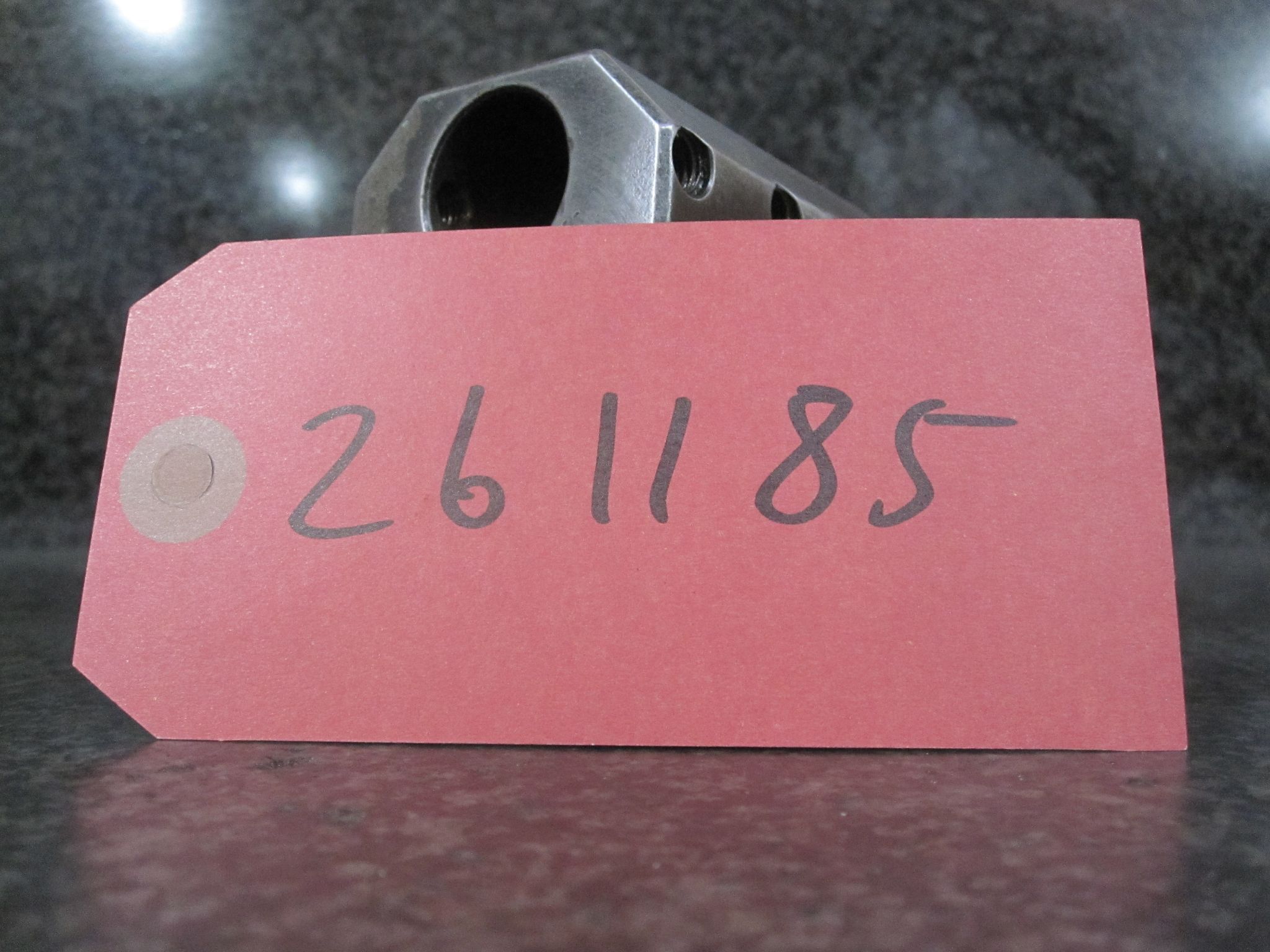 HARDINGE SG-34M STATIC 2X DOUBLE DUAL BORING BAR HOLDER 76 X 51 MM W/ KEY 40 MM 1.0" INCH 16