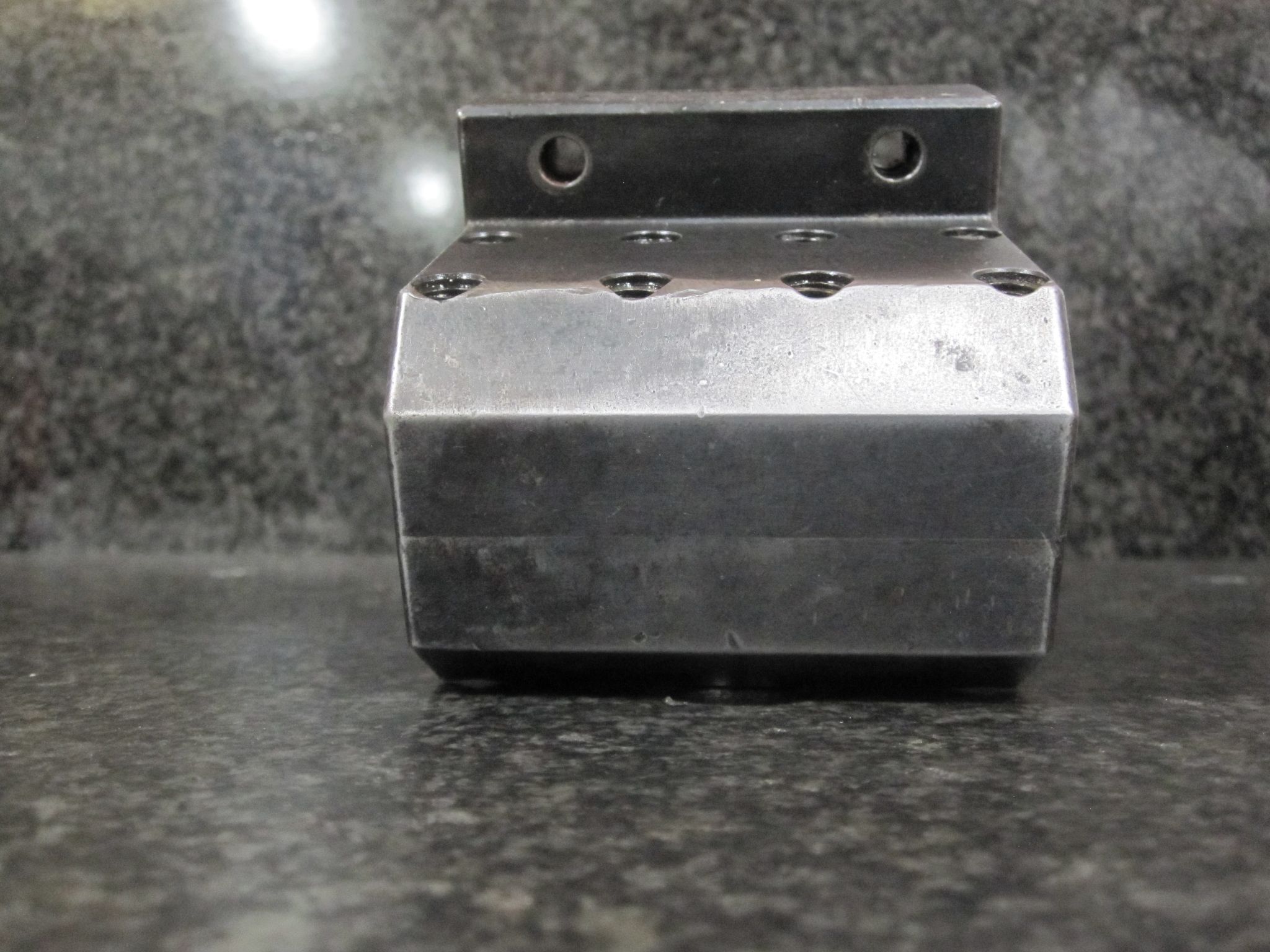 HARDINGE SG-34M STATIC 2X DOUBLE DUAL BORING BAR HOLDER 76 X 51 MM W/ KEY 40 MM 1.0" INCH 12