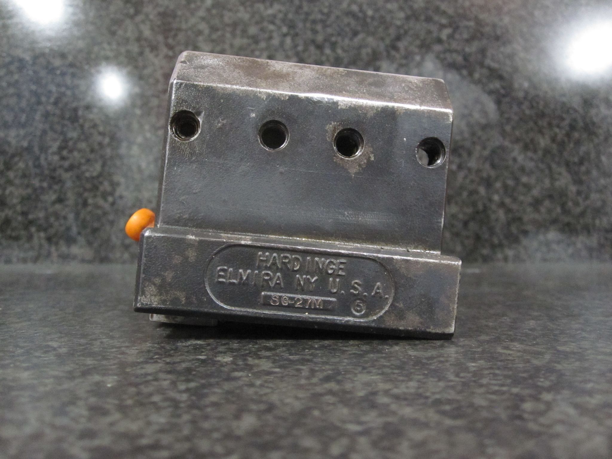 HARDINGE SG-27M STATIC BORING BAR HOLDER 76 X 51 MM W/ KEY 40 MM 1.0" INCH 1