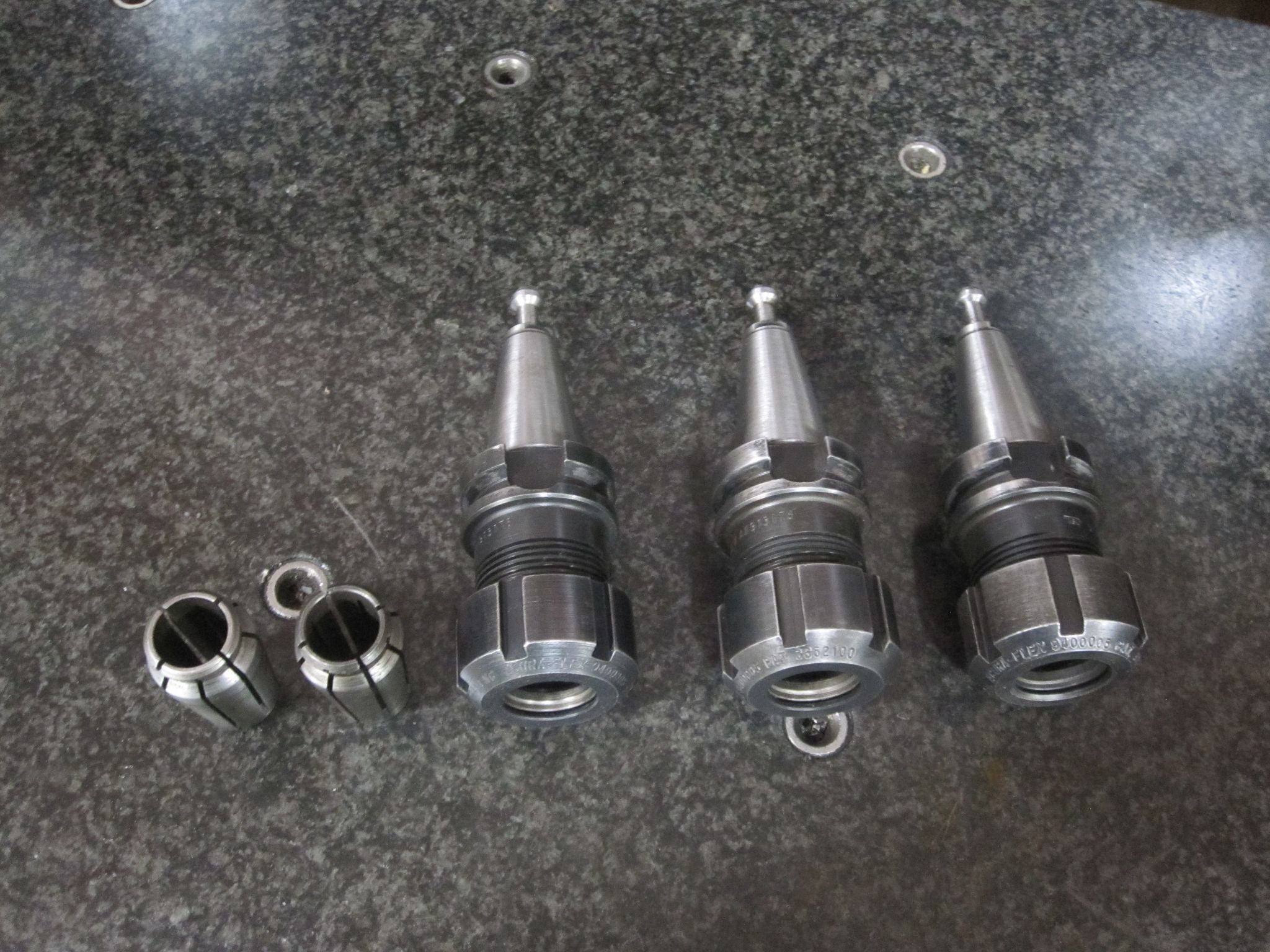3x BT30 TOOL HOLDERS ACURA-FELX ACURA FLEX COLLET CHUCKS TSD UNIVERSAL 0