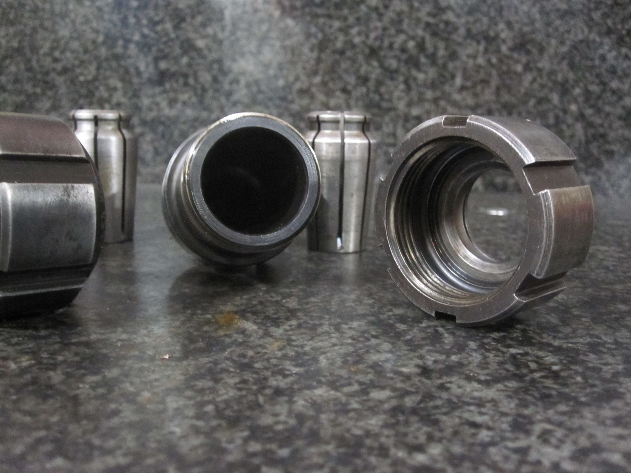 3x BT30 TOOL HOLDERS ACURA-FELX ACURA FLEX COLLET CHUCKS TSD UNIVERSAL 19