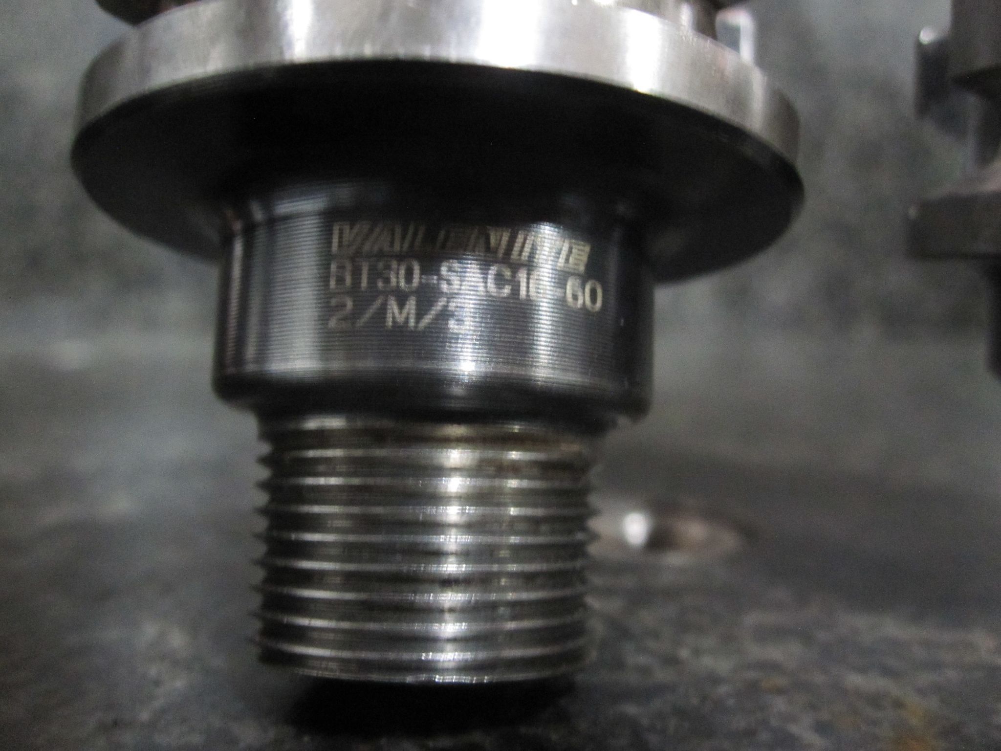 4X LOT OF 4 BT30 TOOL HOLDERS ER16 0.75" 3/4" KENNAMETAL COMMAND VALENITE 7