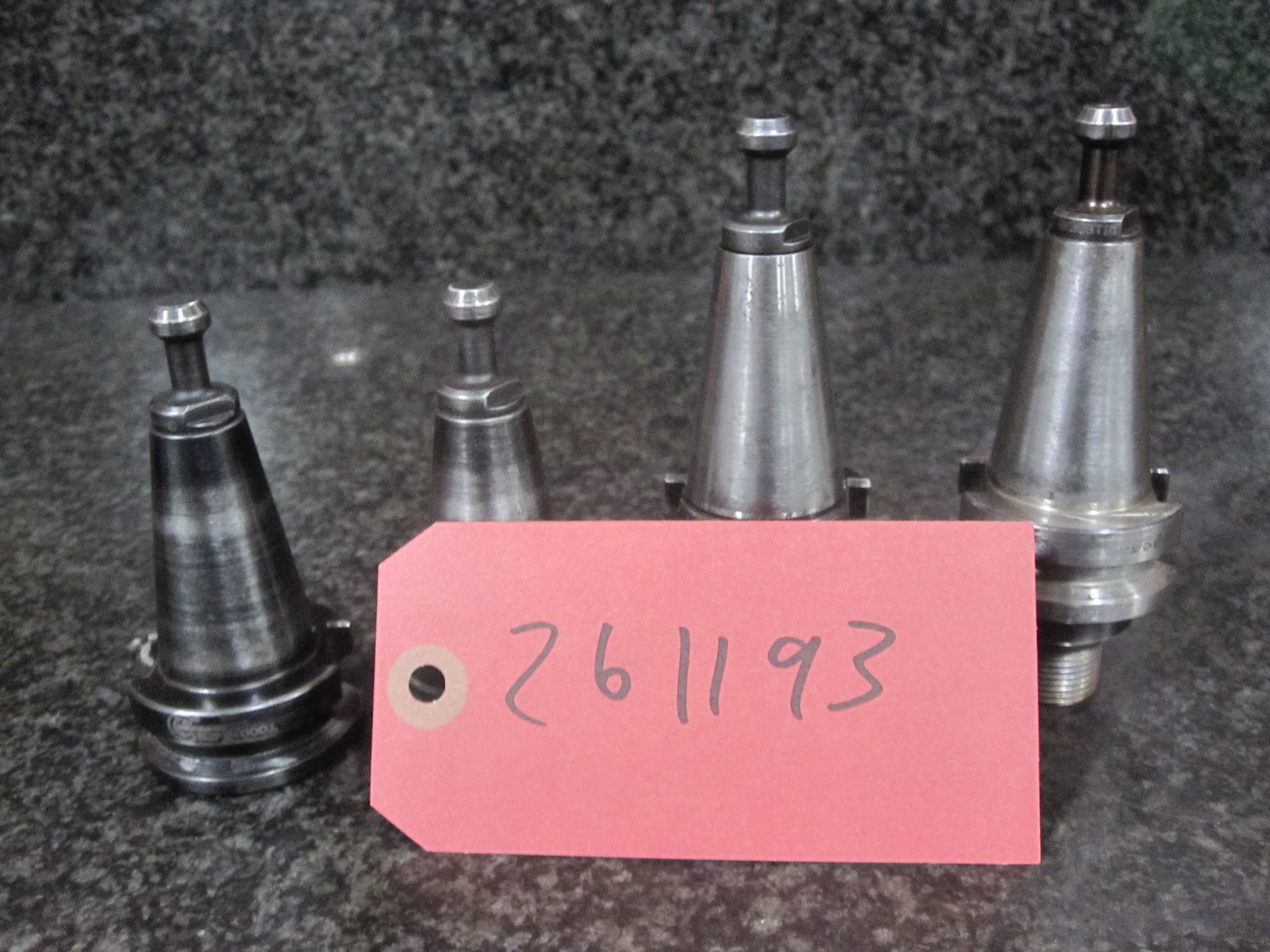 4X LOT OF 4 BT30 TOOL HOLDERS ER16 0.75" 3/4" KENNAMETAL COMMAND VALENITE 10