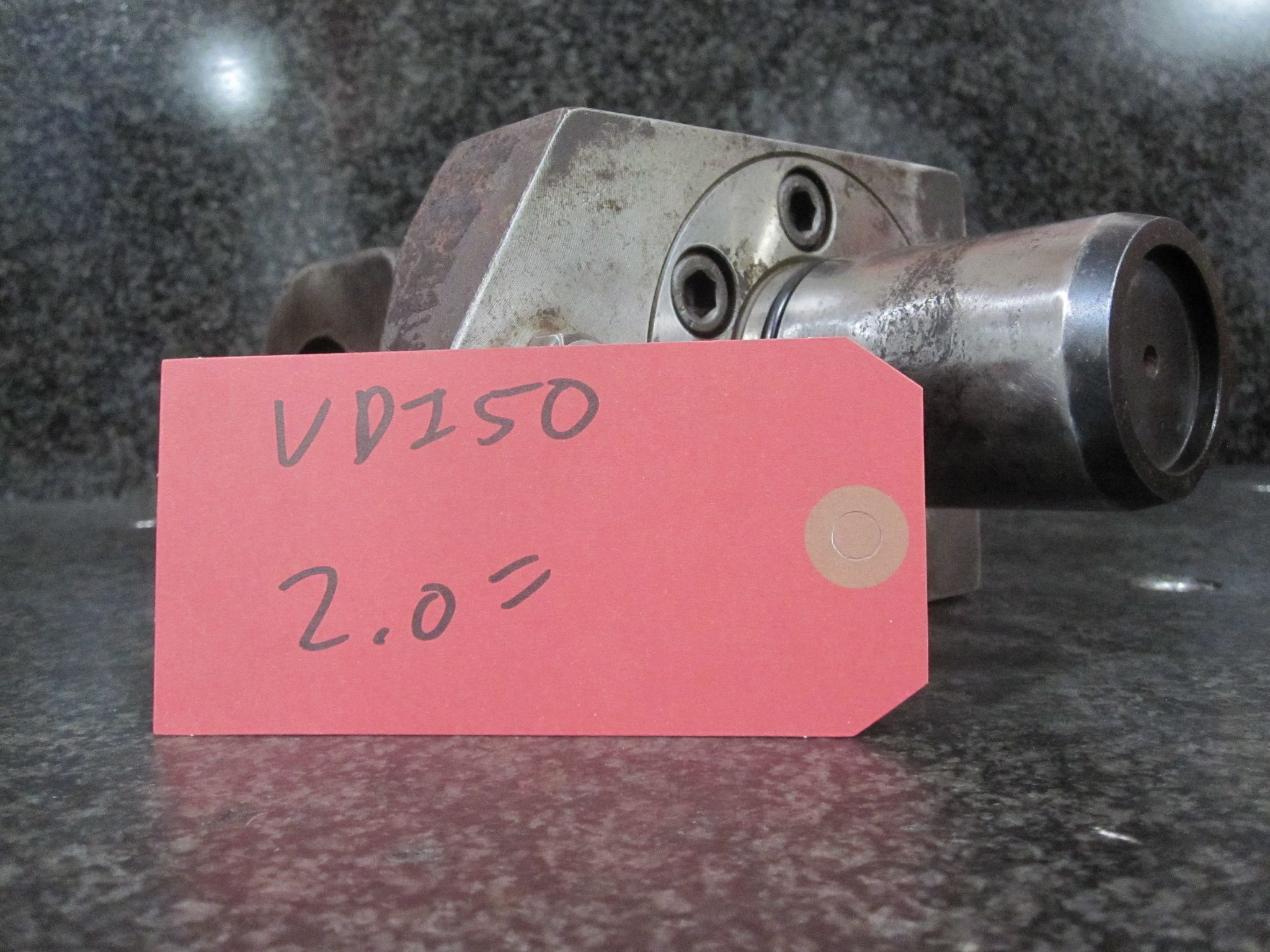 (AS-IS) MAZAK VDI50 VDI 50 SQT 2.0" BORING BAR STATIC HOLDER INCH 16