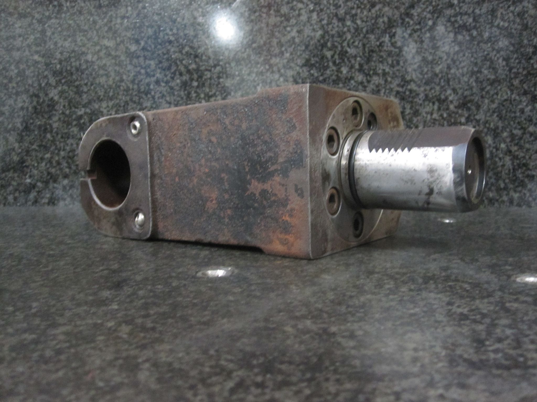 (AS-IS) MAZAK VDI50 VDI 50 SQT 2.0" BORING BAR STATIC HOLDER INCH 0