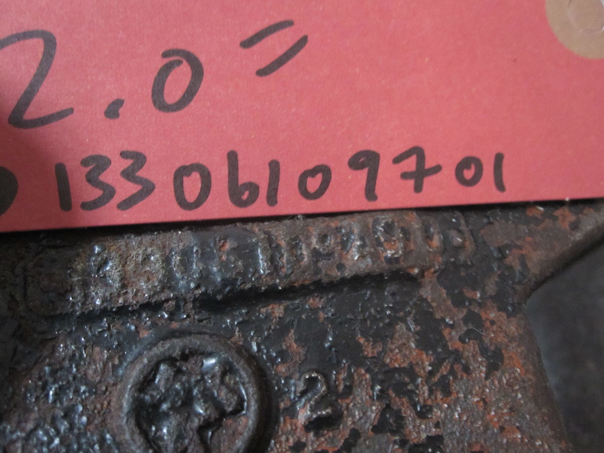 (AS-IS) MAZAK VDI50 VDI 50 SQT 2.0" BORING BAR STATIC HOLDER INCH 17