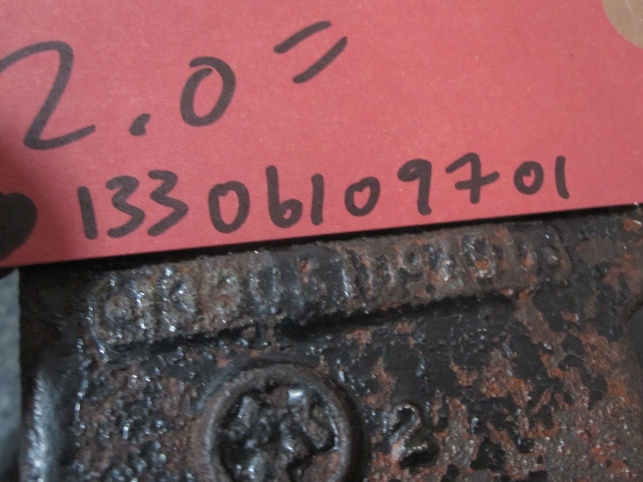 (AS-IS) MAZAK VDI50 VDI 50 SQT 2.0" BORING BAR STATIC HOLDER INCH 18