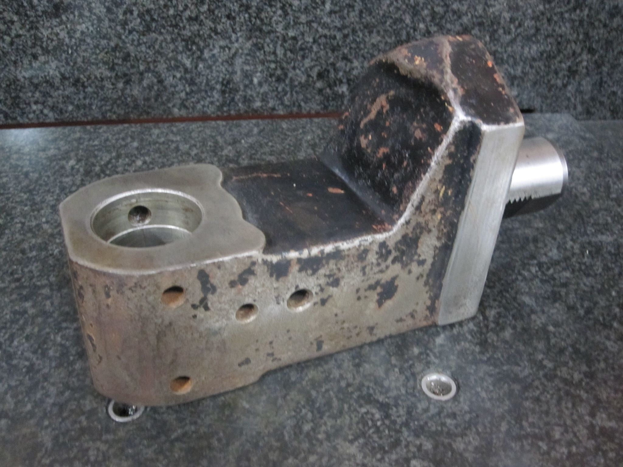 (AS-IS) MAZAK VDI50 VDI 50 SQT 2.0" BORING BAR STATIC HOLDER INCH 10