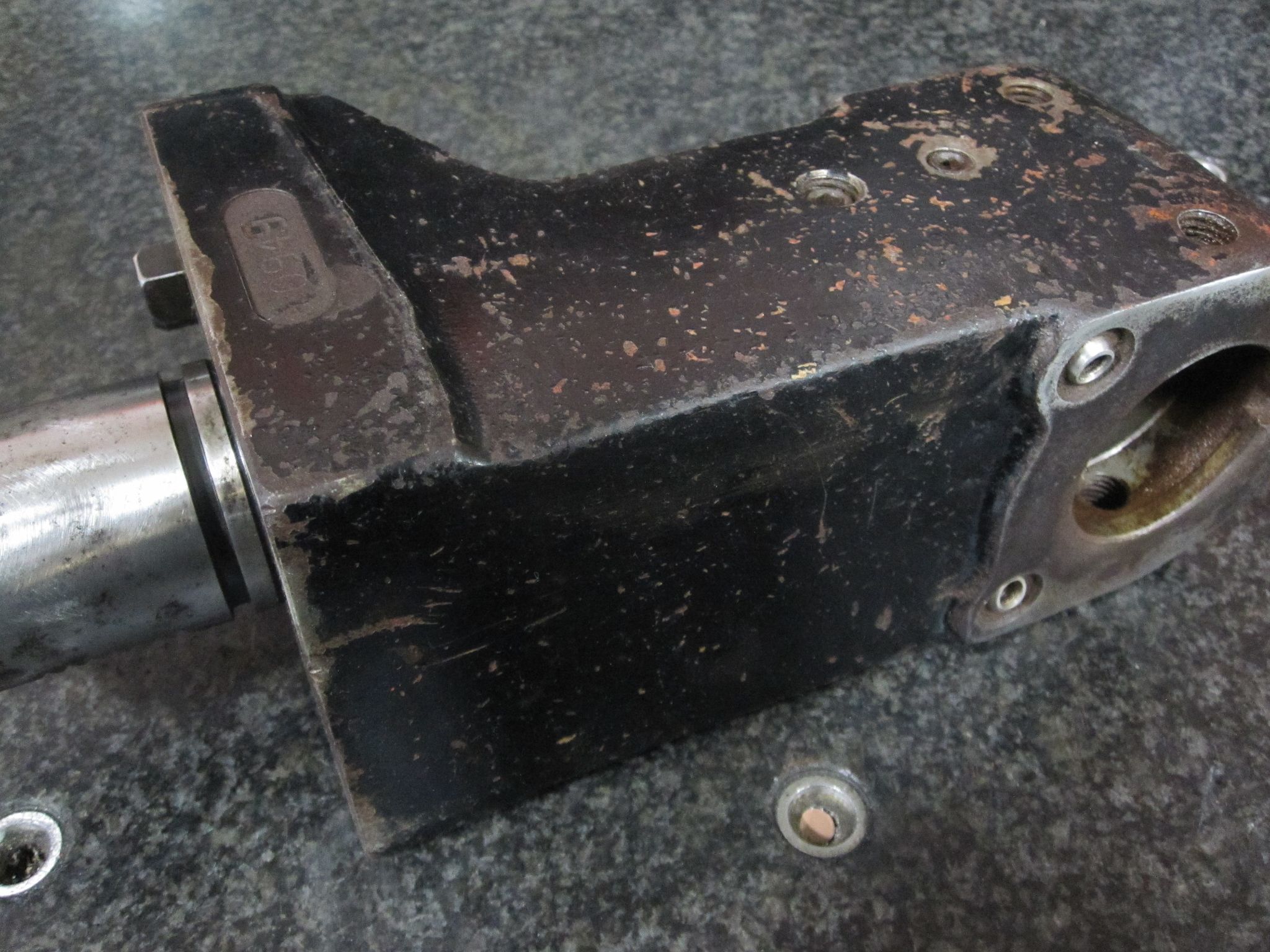 (AS-IS) MAZAK VDI50 VDI 50 SQT 2.0" BORING BAR STATIC HOLDER INCH 17