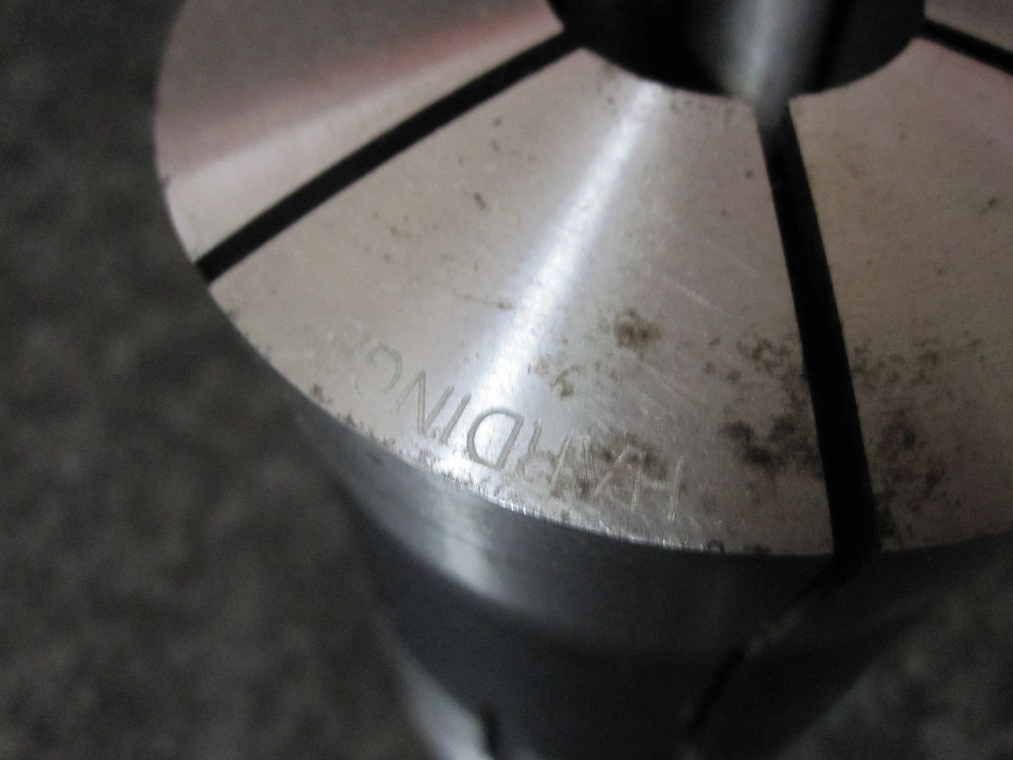 3X LOT OF 3 HARDINGE 22J COLLETS 7/8" 1-3/8" 1-1/2" 5
