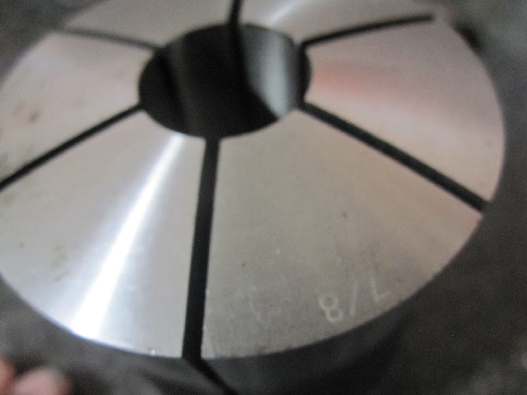 3X LOT OF 3 HARDINGE 22J COLLETS 7/8" 1-3/8" 1-1/2" 6