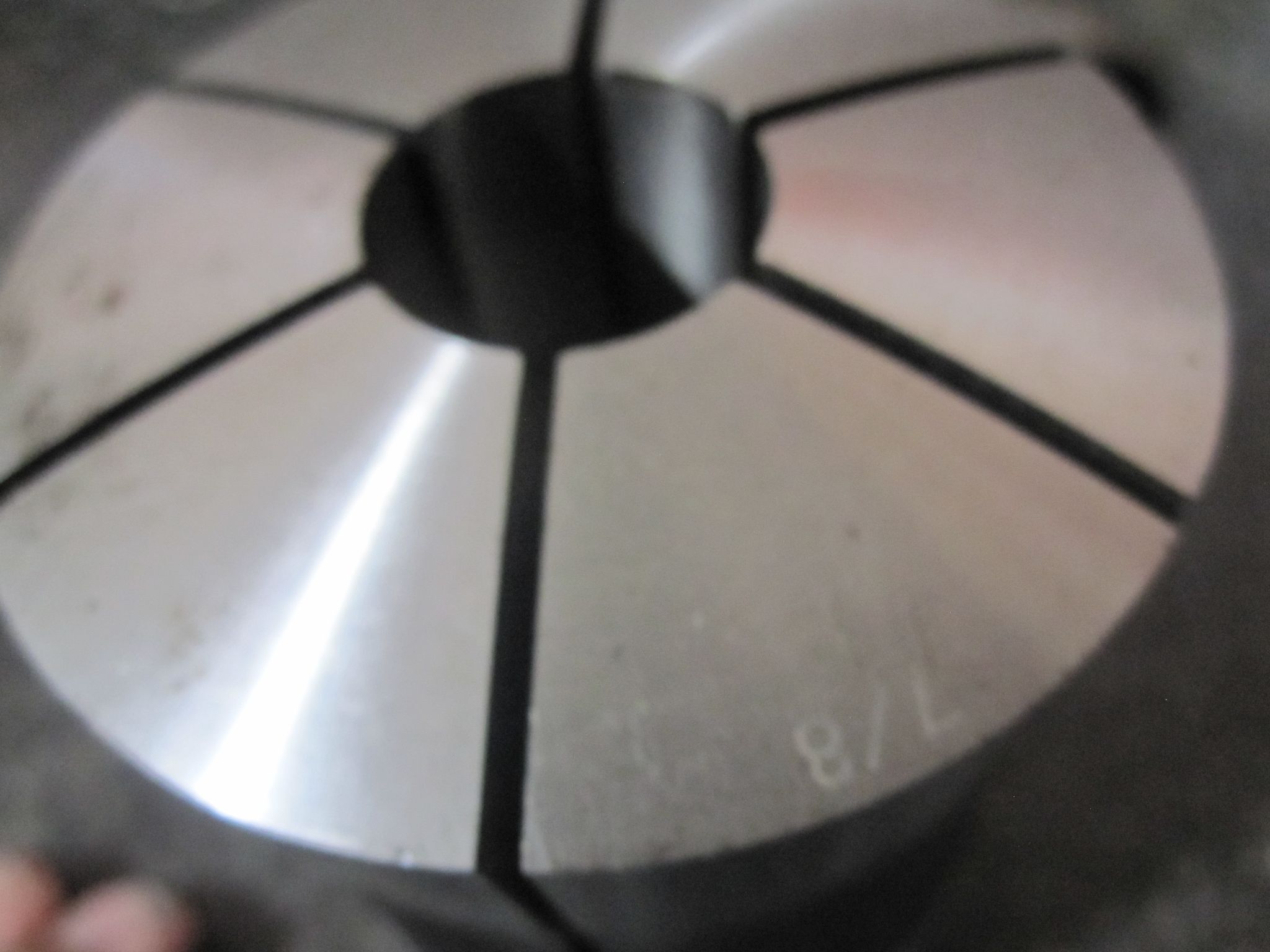 3X LOT OF 3 HARDINGE 22J COLLETS 7/8" 1-3/8" 1-1/2" 7