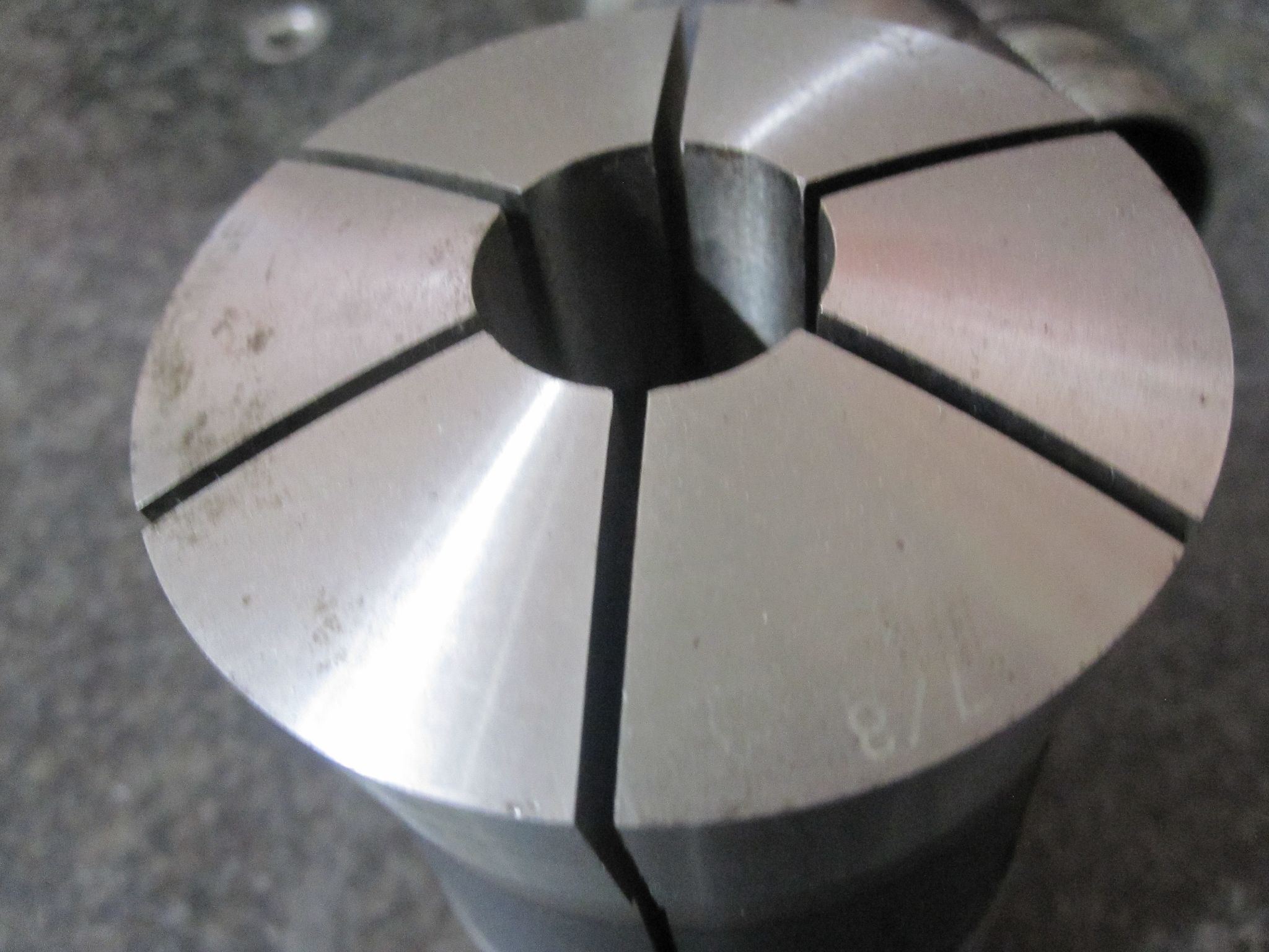 3X LOT OF 3 HARDINGE 22J COLLETS 7/8" 1-3/8" 1-1/2" 8