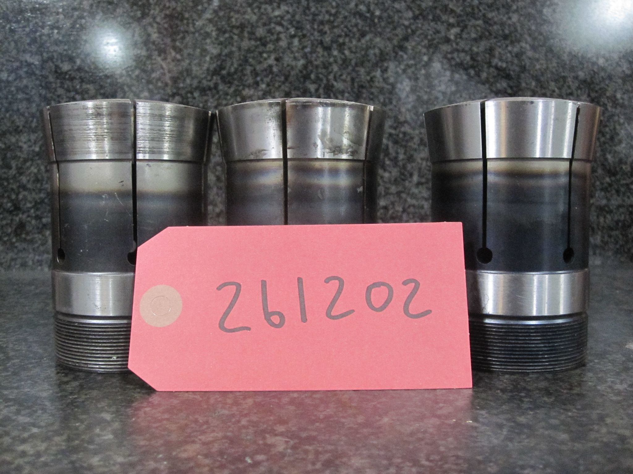 3X LOT OF 3 HARDINGE 22J COLLETS 1.0" 11/32 31/32 0