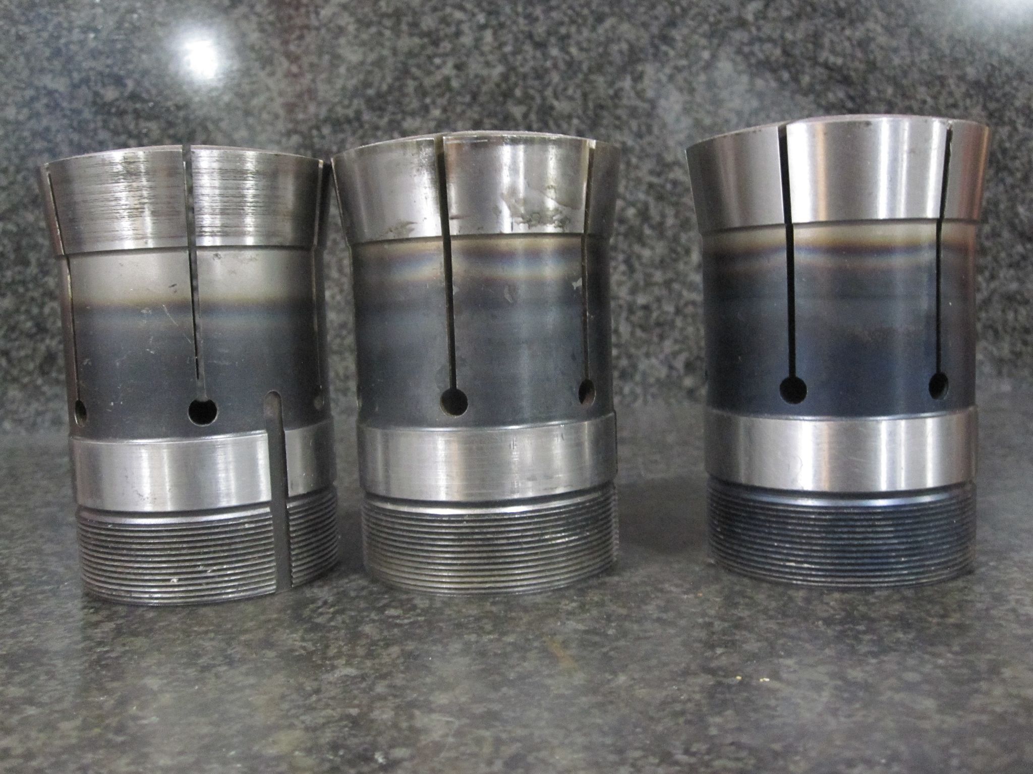 3X LOT OF 3 HARDINGE 22J COLLETS 1.0" 11/32 31/32 2