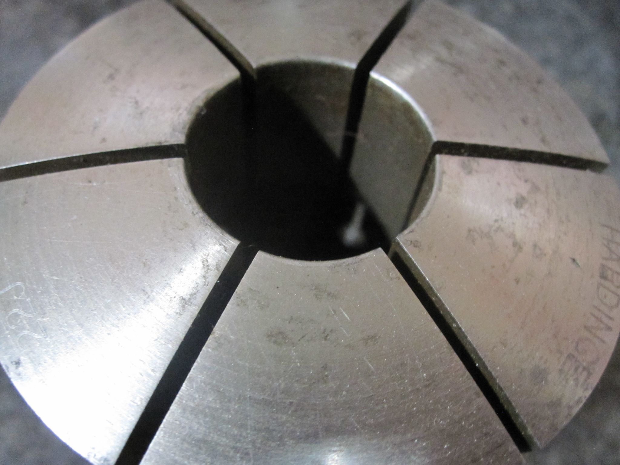 3X LOT OF 3 HARDINGE 22J COLLETS 1.0" 11/32 31/32 6