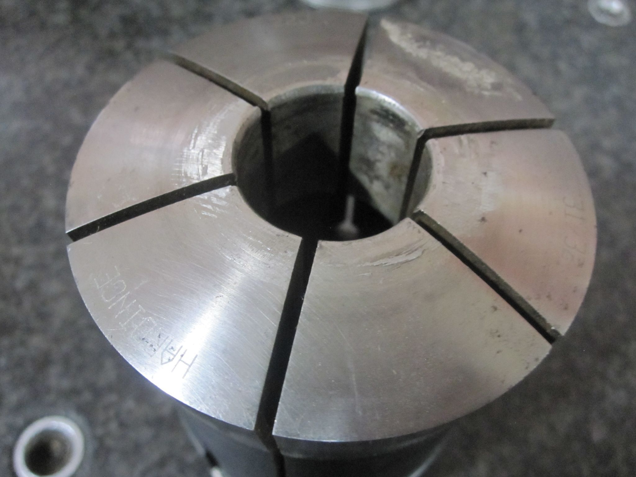 3X LOT OF 3 HARDINGE 22J COLLETS 1.0" 11/32 31/32 10