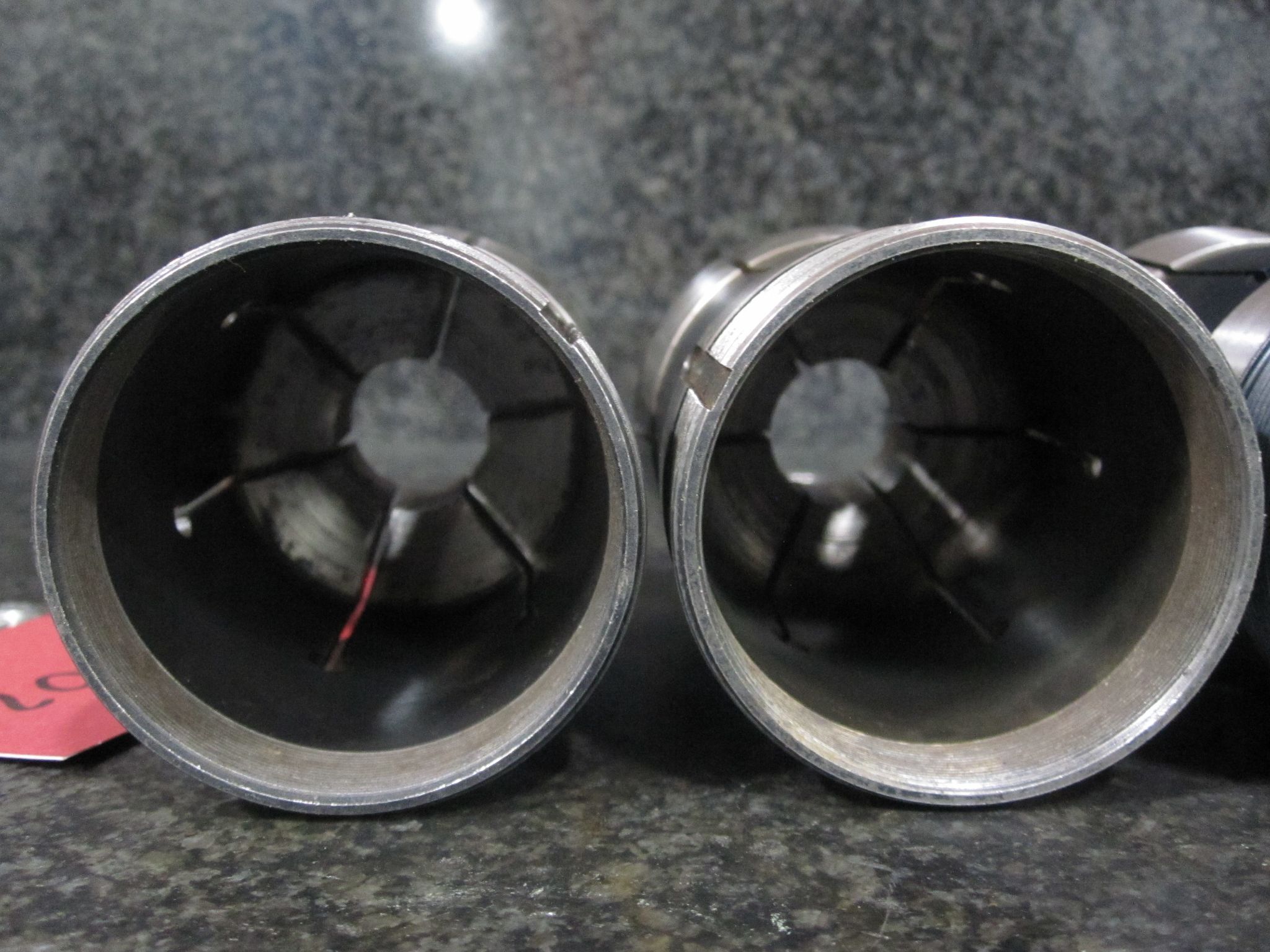 3X LOT OF 3 HARDINGE 22J COLLETS 1.0" 11/32 31/32 18