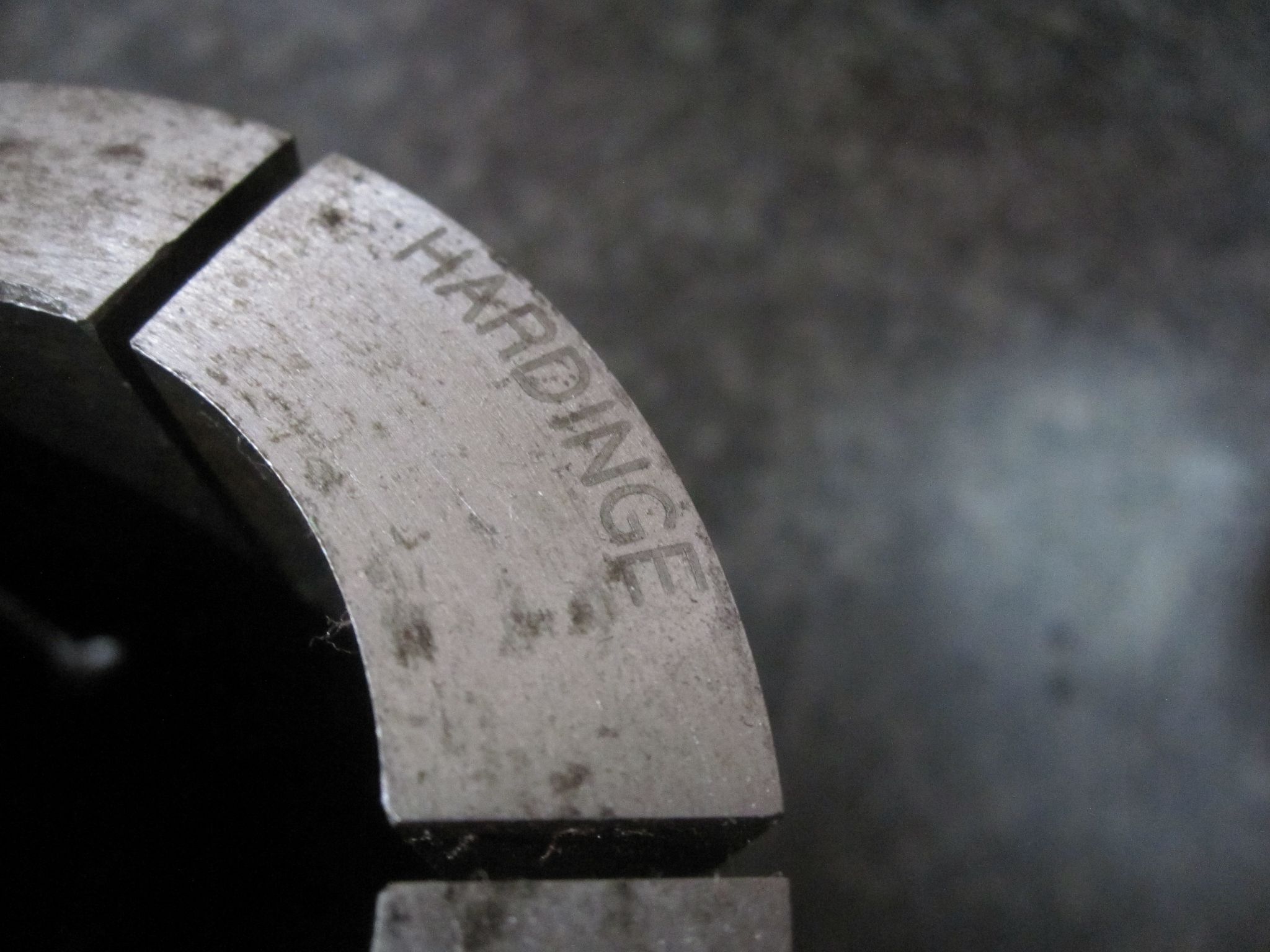 3X LOT OF 3 HARDINGE 22J COLLETS 1-3/4" 1-1/4" 9/32 3
