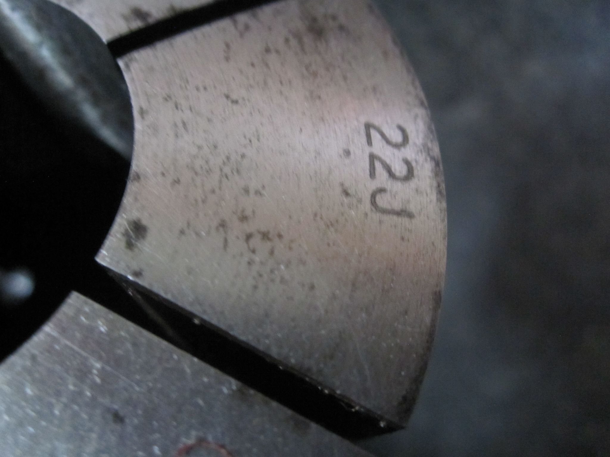 3X LOT OF 3 HARDINGE 22J COLLETS 1-3/4" 1-1/4" 9/32 8