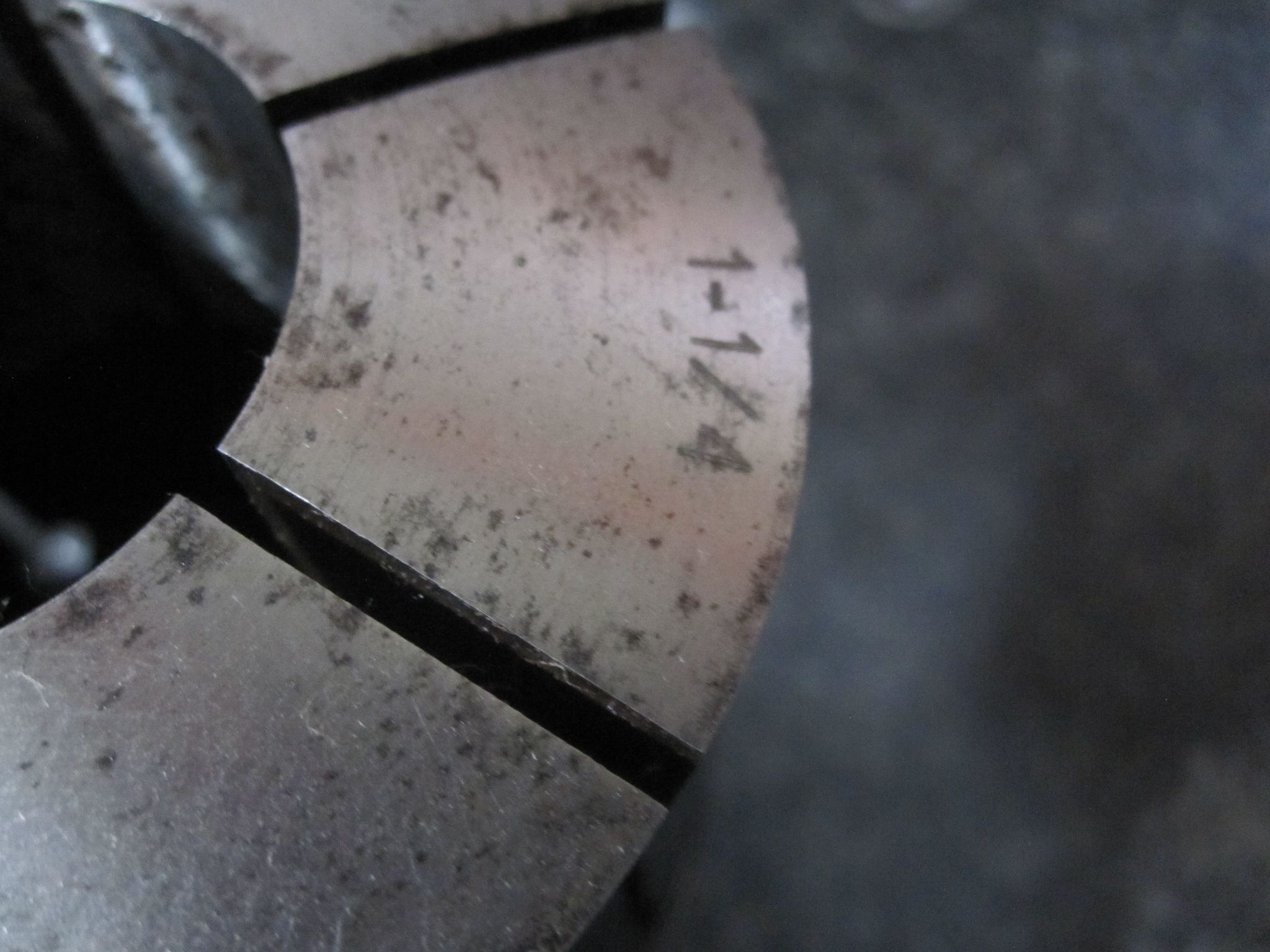 3X LOT OF 3 HARDINGE 22J COLLETS 1-3/4" 1-1/4" 9/32 9