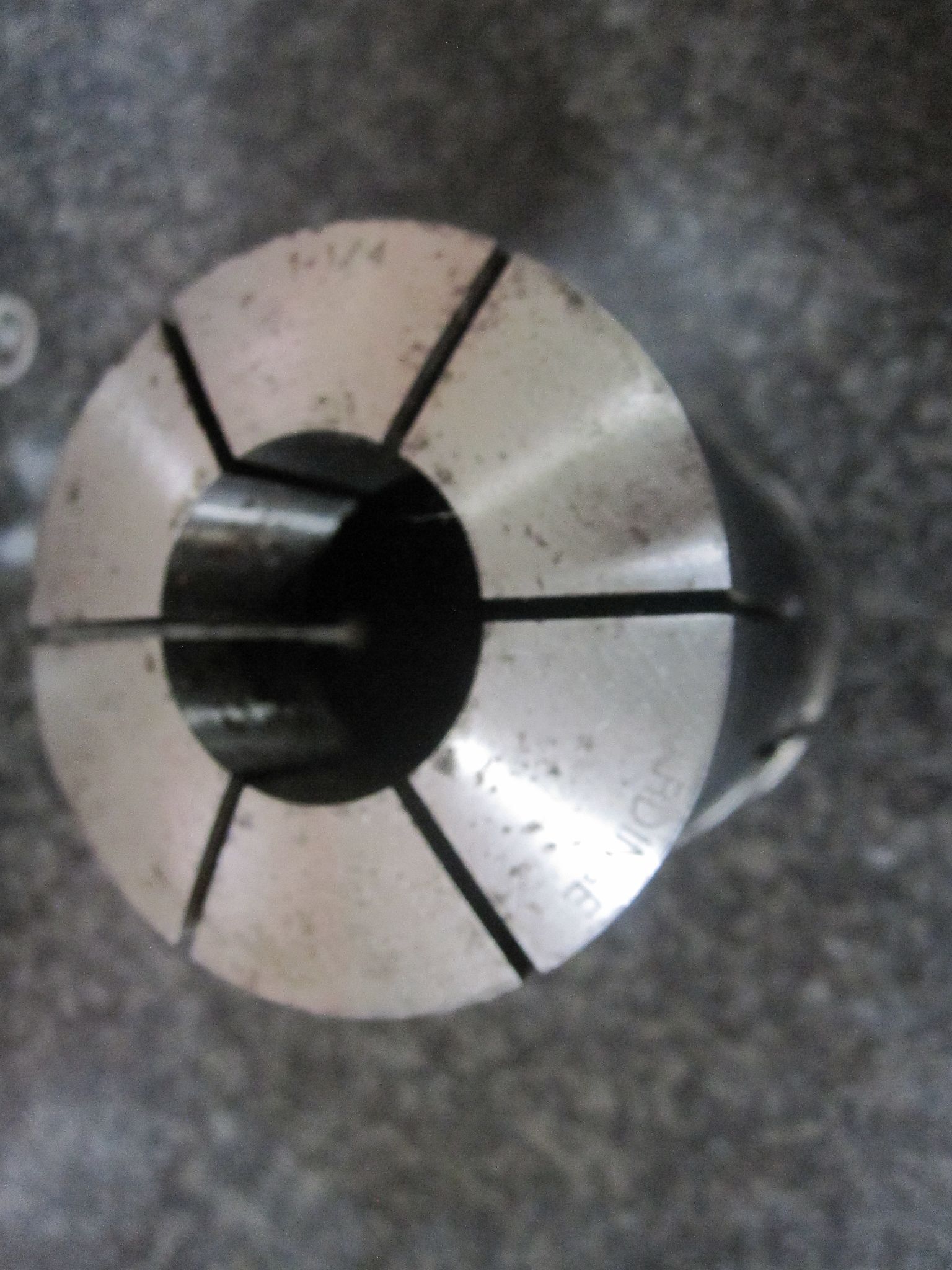 3X LOT OF 3 HARDINGE 22J COLLETS 1-3/4" 1-1/4" 9/32 10