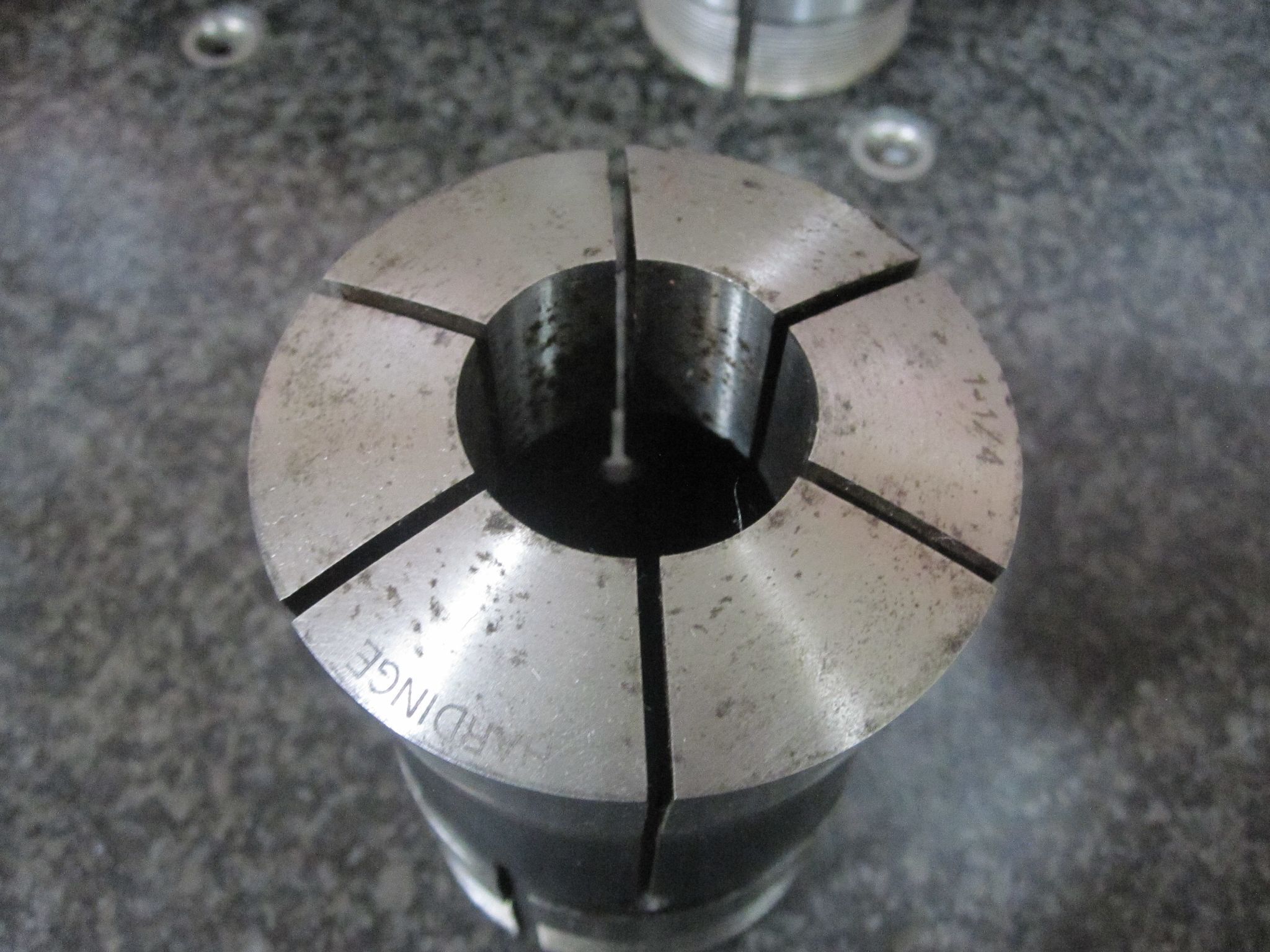 3X LOT OF 3 HARDINGE 22J COLLETS 1-3/4" 1-1/4" 9/32 11