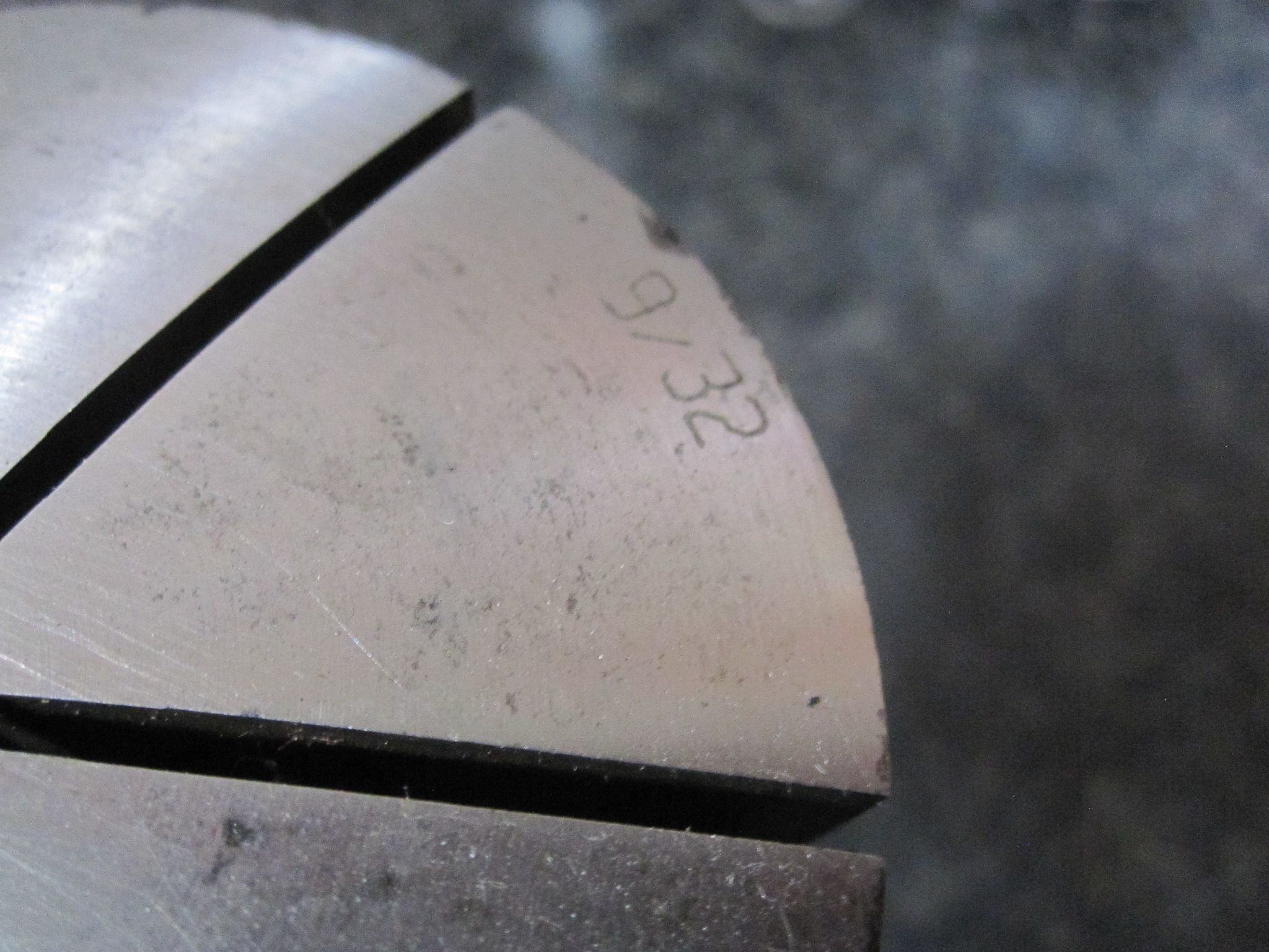 3X LOT OF 3 HARDINGE 22J COLLETS 1-3/4" 1-1/4" 9/32 14