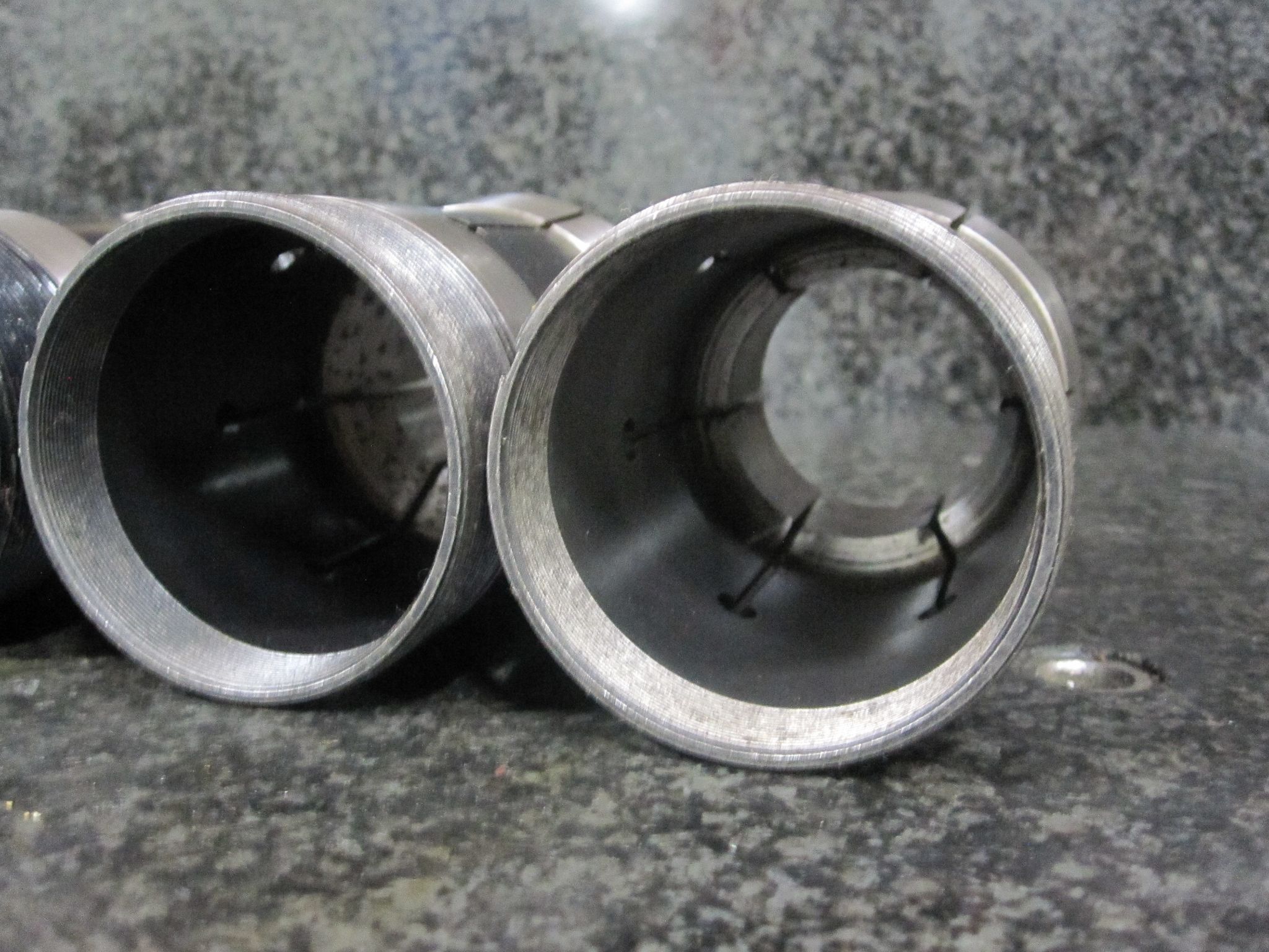 3X LOT OF 3 HARDINGE 22J COLLETS 1-3/4" 1-1/4" 9/32 16