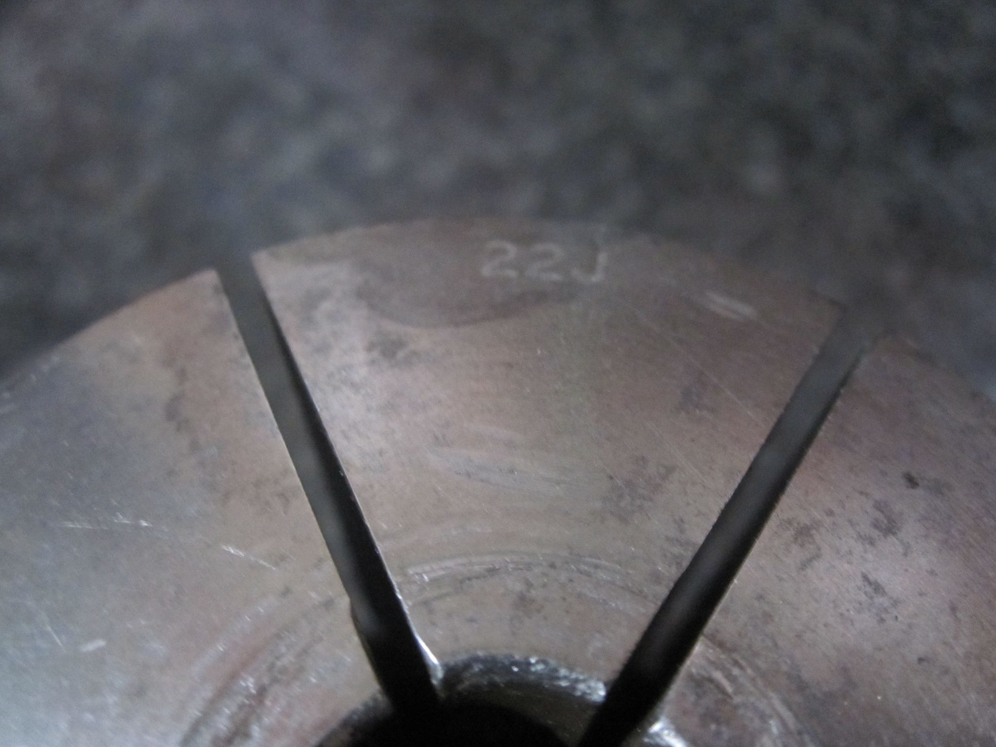 (AS-IS) 3X LOT OF 3 HARDINGE 22J COLLETS 5/8 1-3/16 1.0" 4