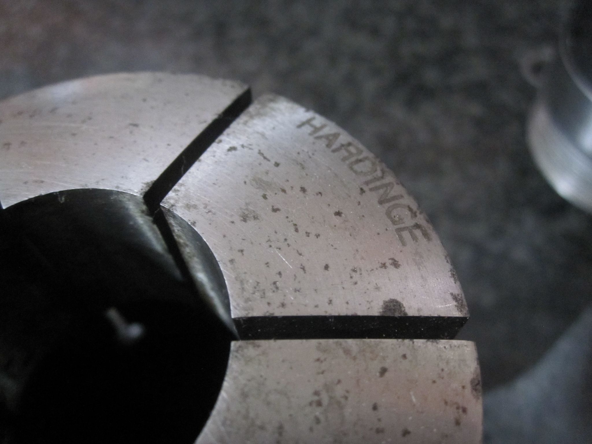 (AS-IS) 3X LOT OF 3 HARDINGE 22J COLLETS 5/8 1-3/16 1.0" 9