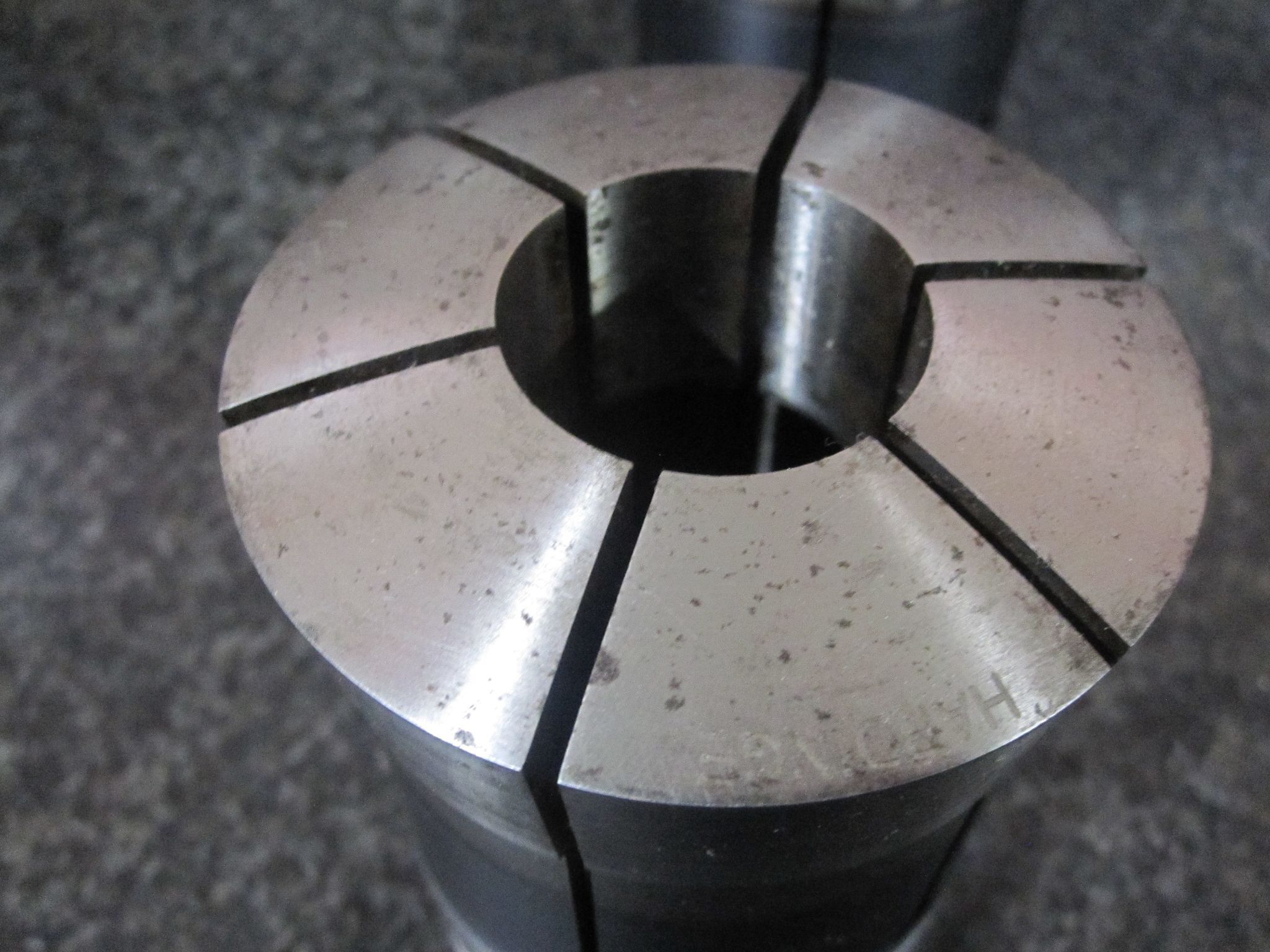 (AS-IS) 3X LOT OF 3 HARDINGE 22J COLLETS 5/8 1-3/16 1.0" 12