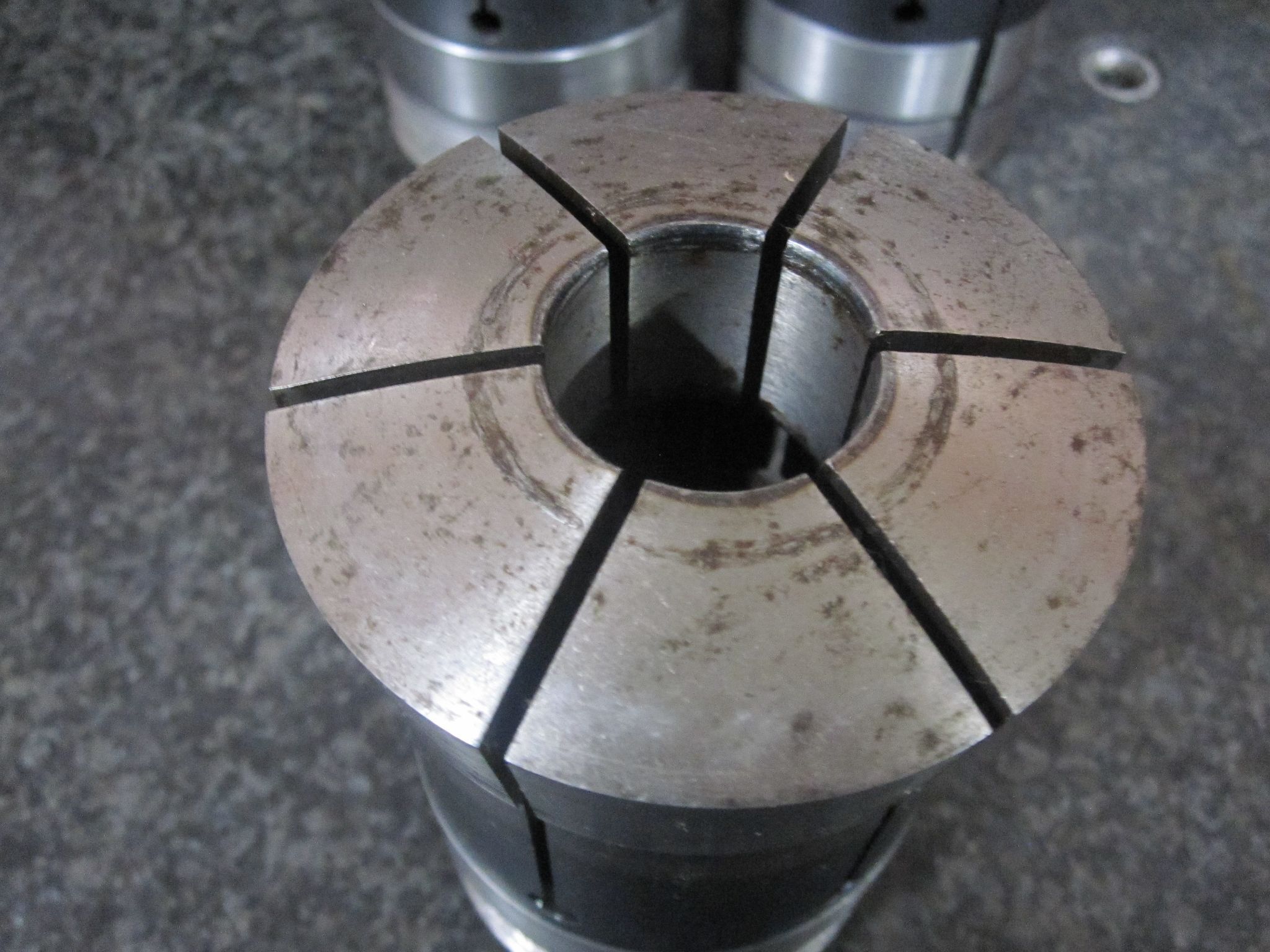 (AS-IS) 3X LOT OF 3 HARDINGE 22J COLLETS 5/8 1-3/16 1.0" 17