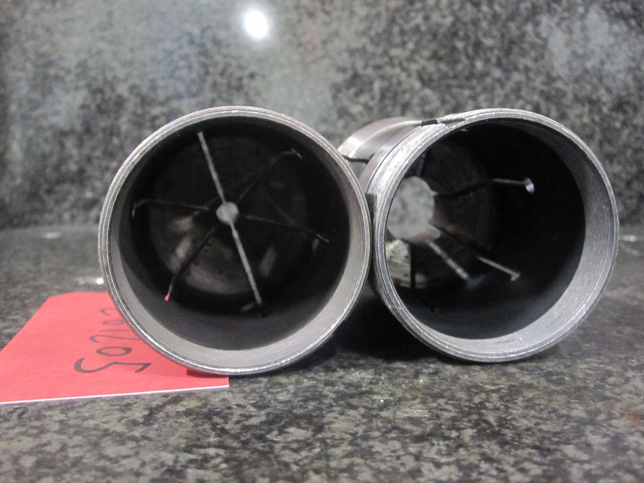 (AS-IS) 2X LOT OF 2 HARDINGE 22J COLLETS 1.0" 5/16" 11