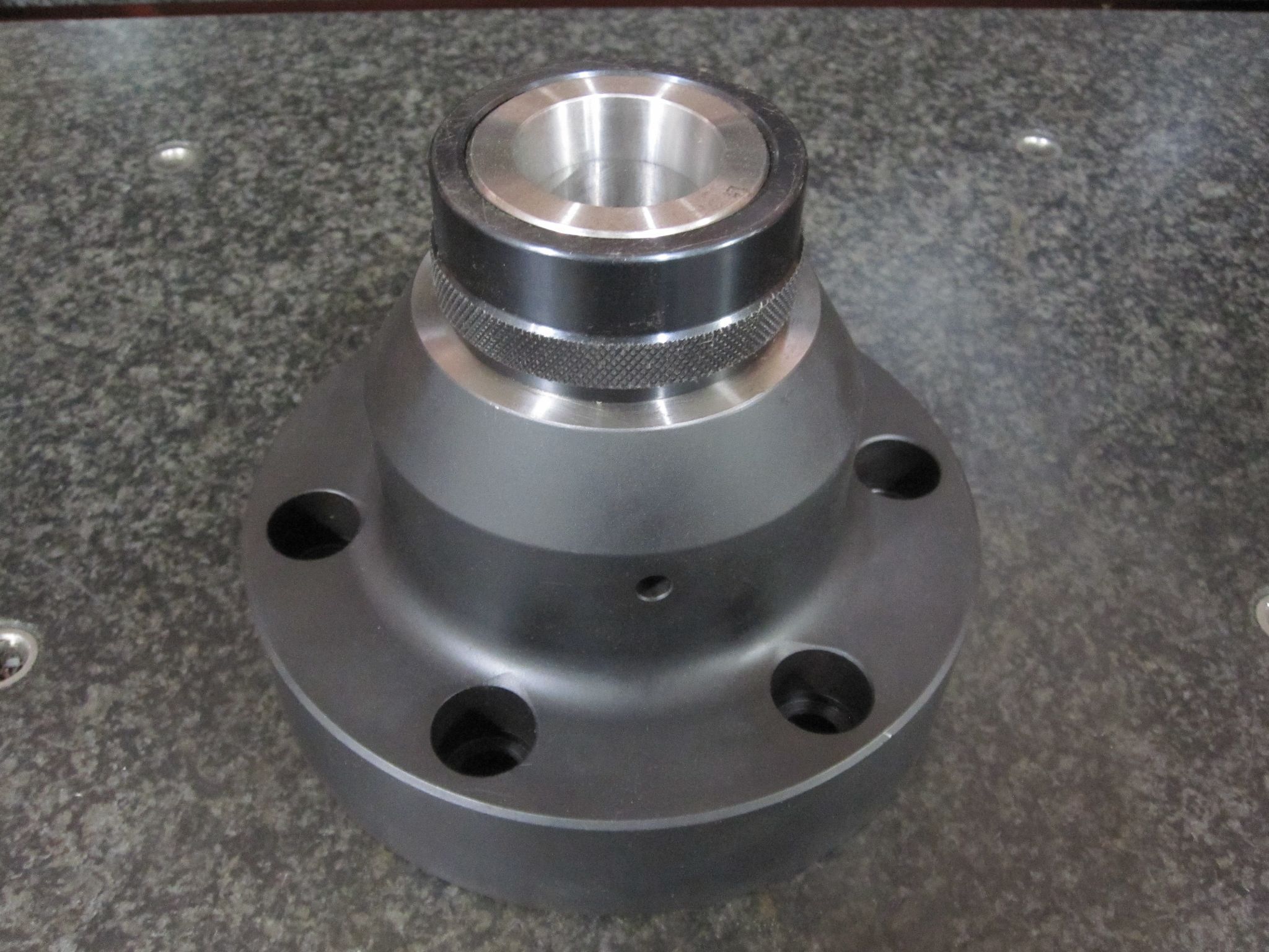 UNBRANDED 5C COLLET NOSE CHUCK CNC LATHE W/ DRAW BAR NUT ADAPTER A2-6? ATS? 0