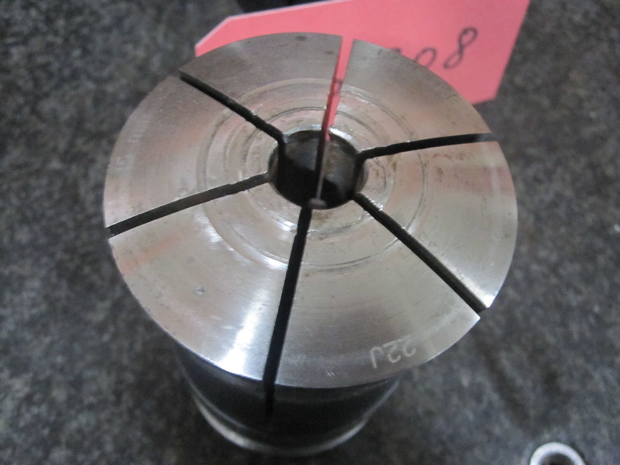 (AS-IS) 3X LOT OF 3 HARDINGE 22J COLLETS 1/2" 1.0" 15MM 9