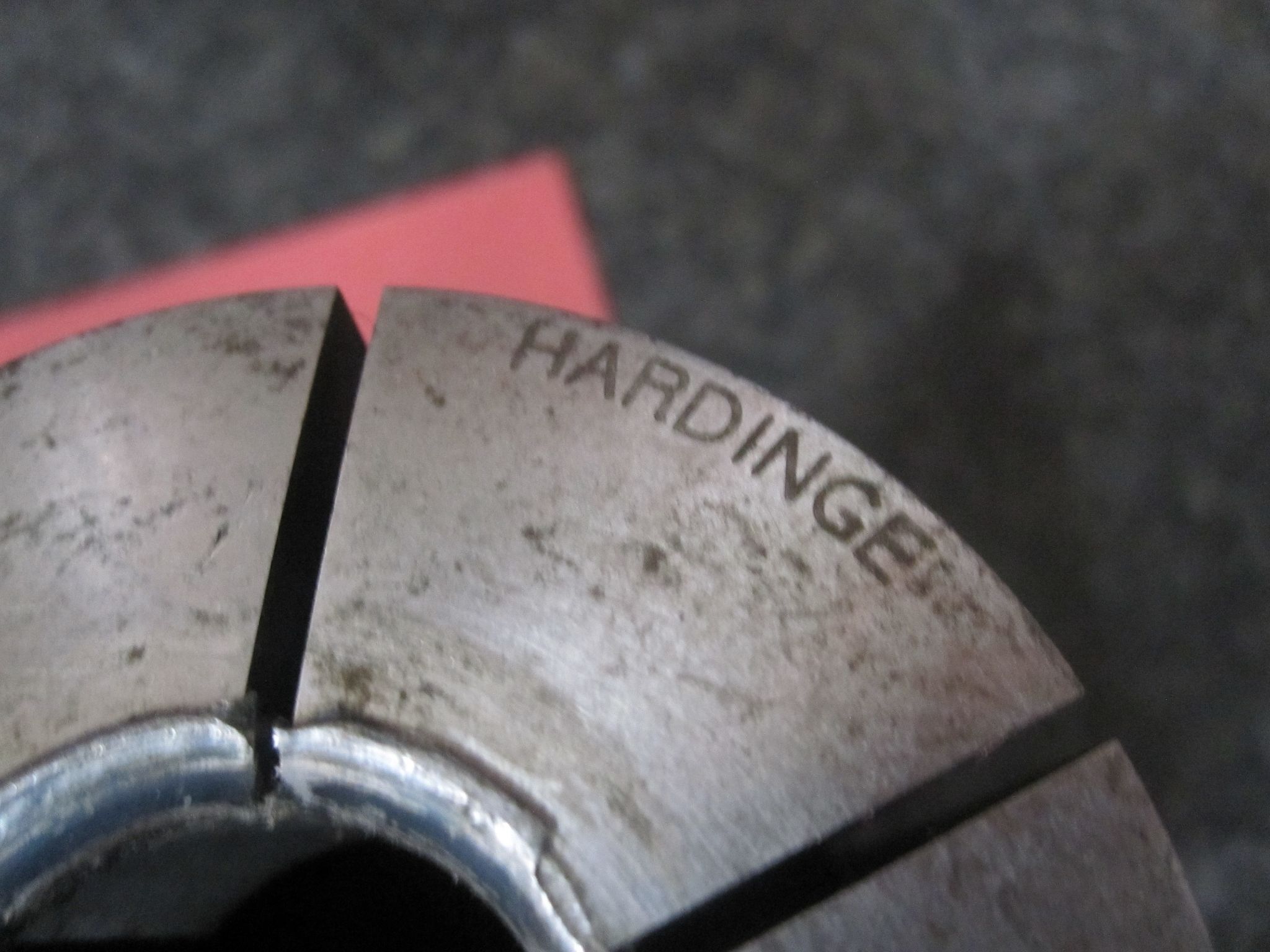 (AS-IS) 3X LOT OF 3 HARDINGE 22J COLLETS 1/2" 1.0" 15MM 12