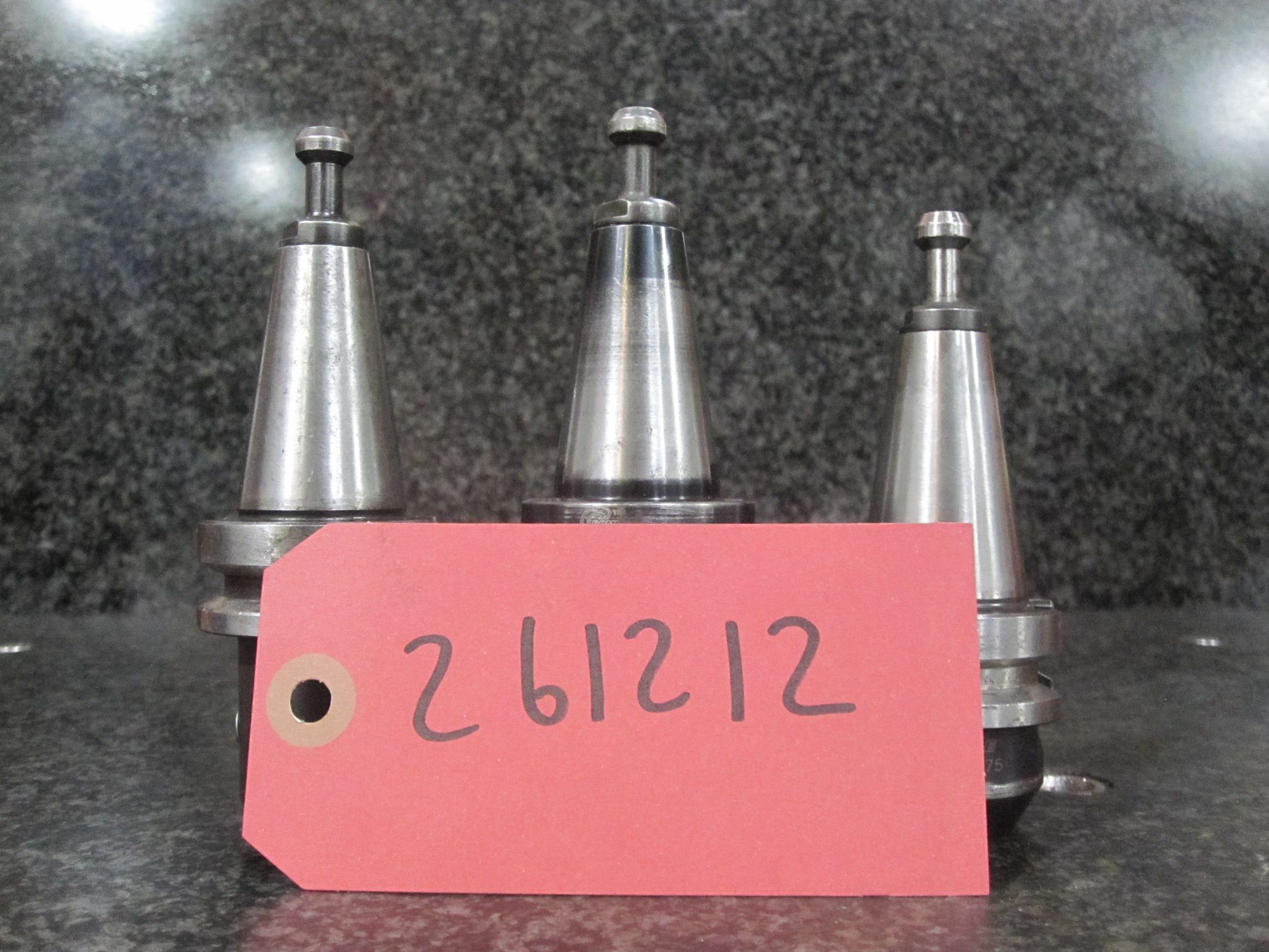 3X LOT OF 3 BT30 TOOL HOLDERS ENDMILL SOLID WELDON FLAT HOLDERS SIDE LOCK VALENITE COMMAND 1