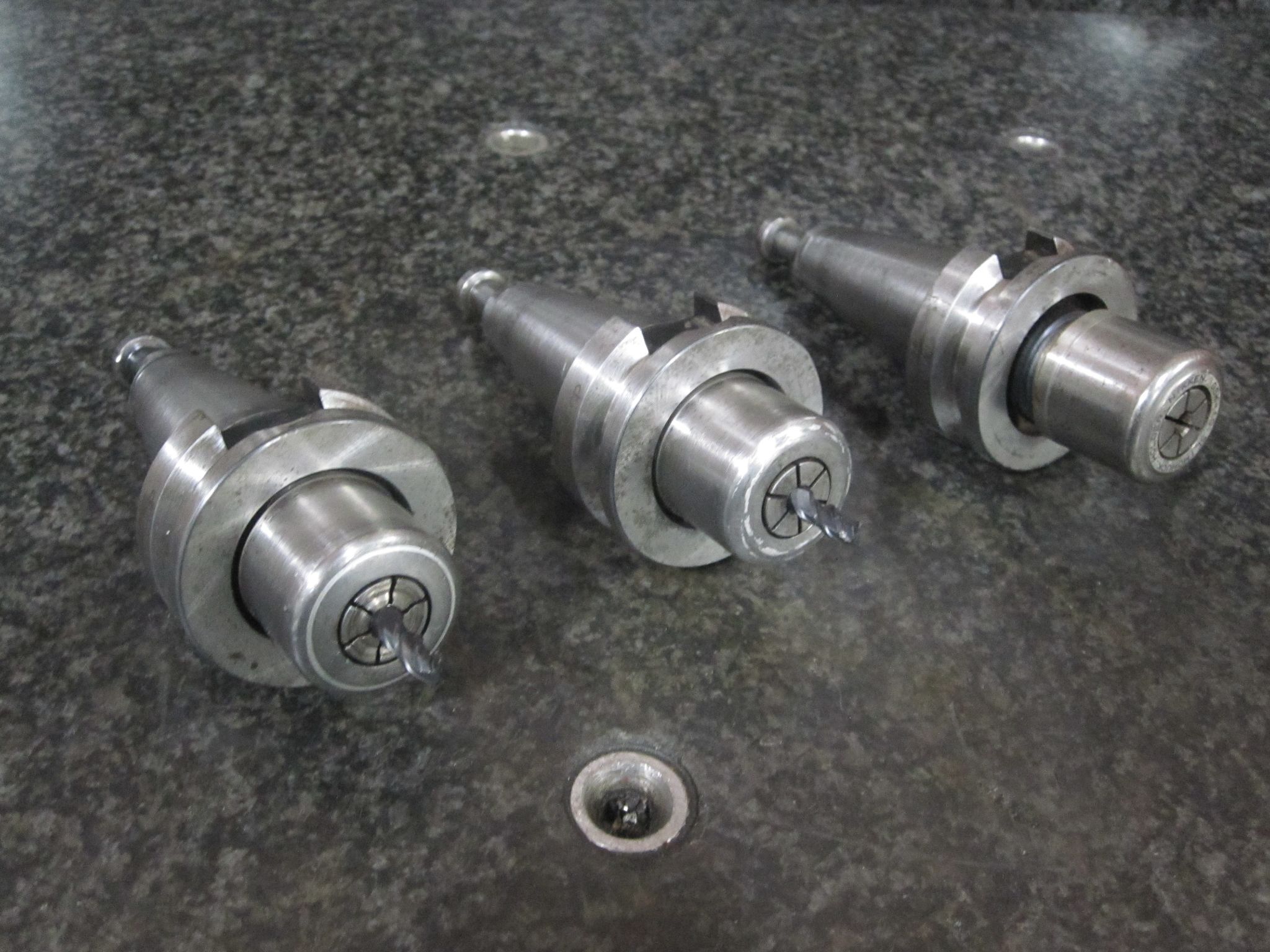 3X LOT OF 3 BT30 NIKKEN ER16 LYNDEX B3007-LSK10P BT30-GSK10-45P COLLET CHUCKS 0
