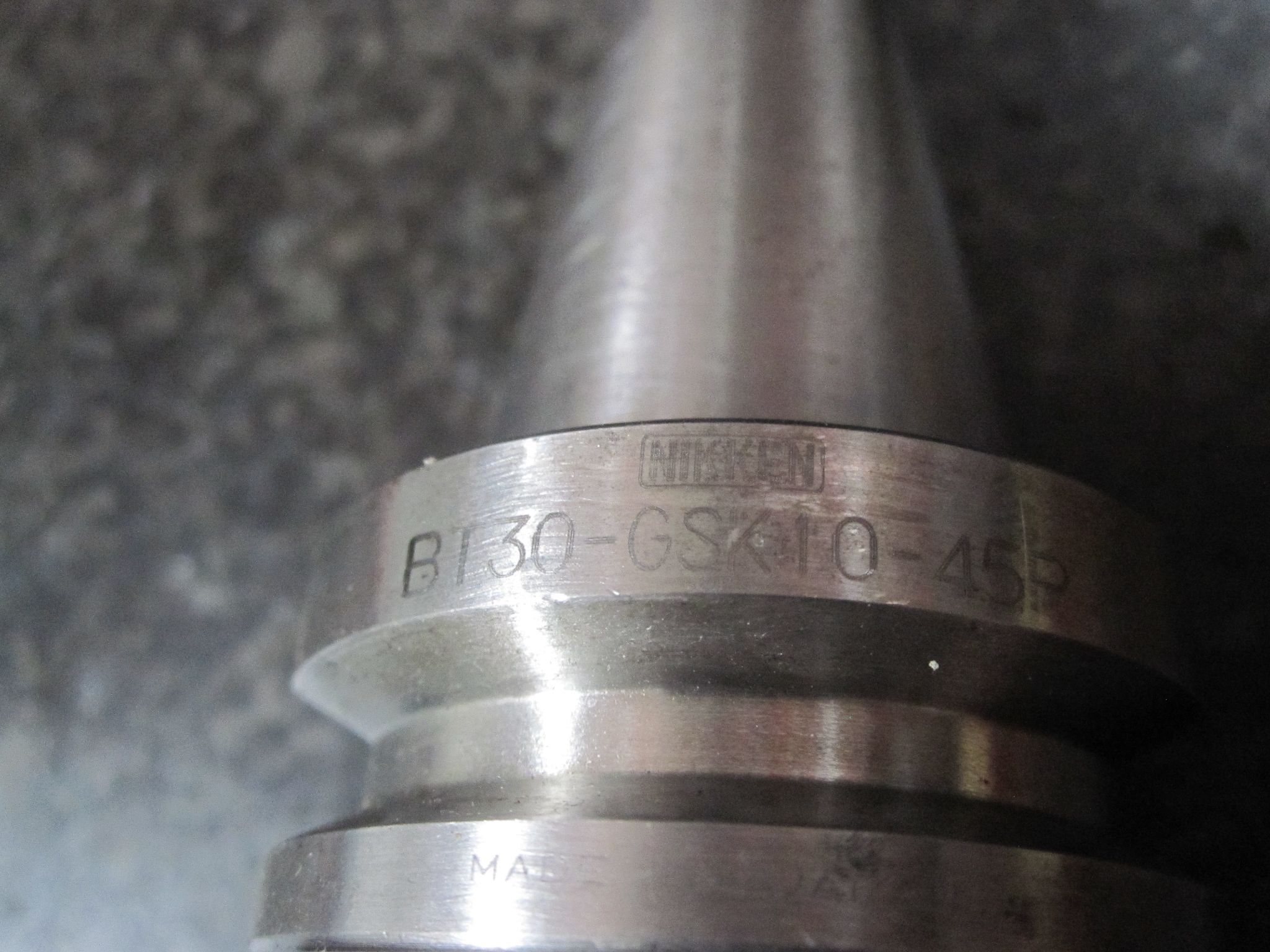 3X LOT OF 3 BT30 NIKKEN ER16 LYNDEX B3007-LSK10P BT30-GSK10-45P COLLET CHUCKS 4