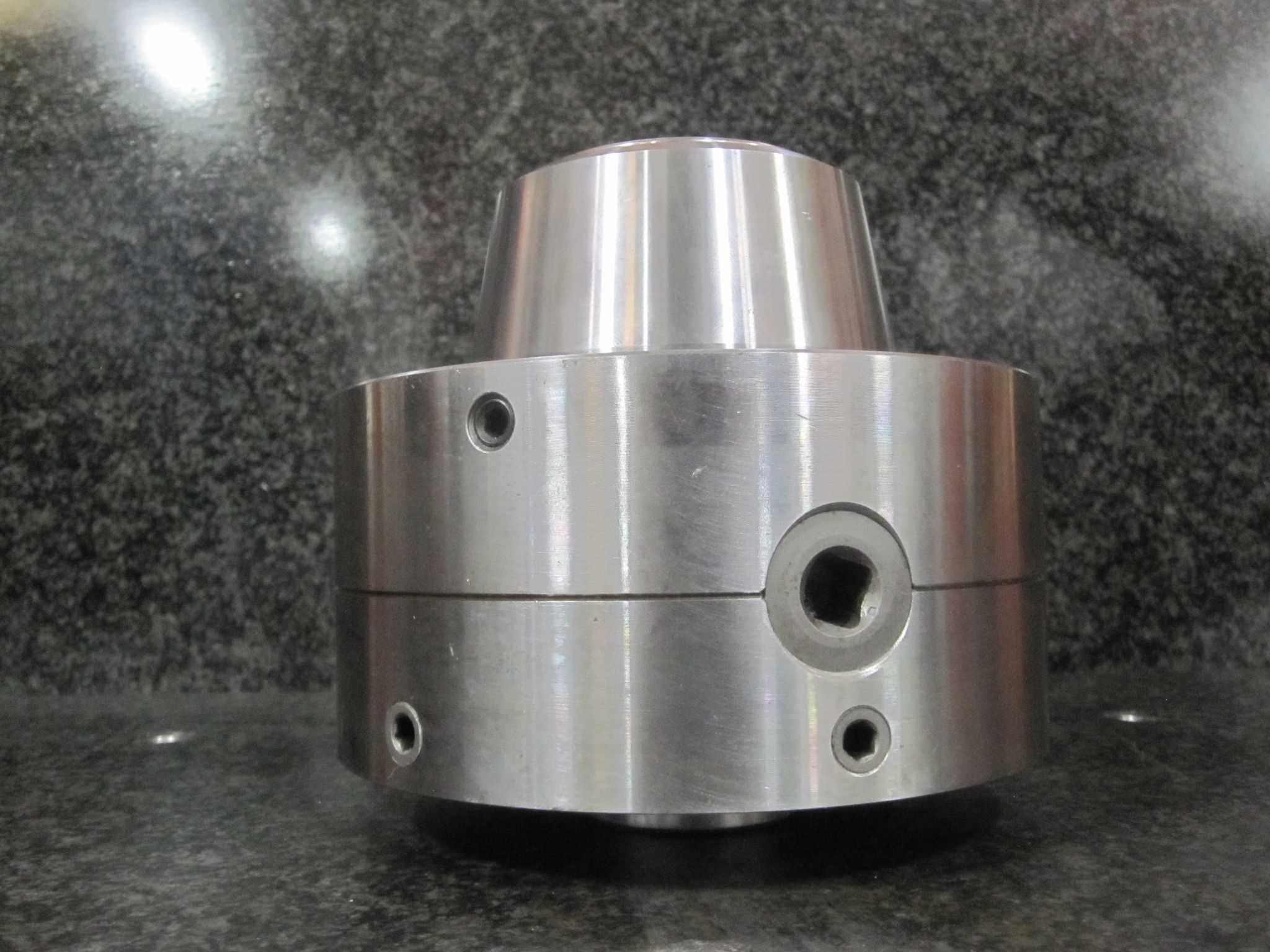 TOOLMEX 16C COLLET CHUCK LATHE TRUE LENGTH TRU-LENGTH SET-TRU PLAIN BACK TMX 6" 1