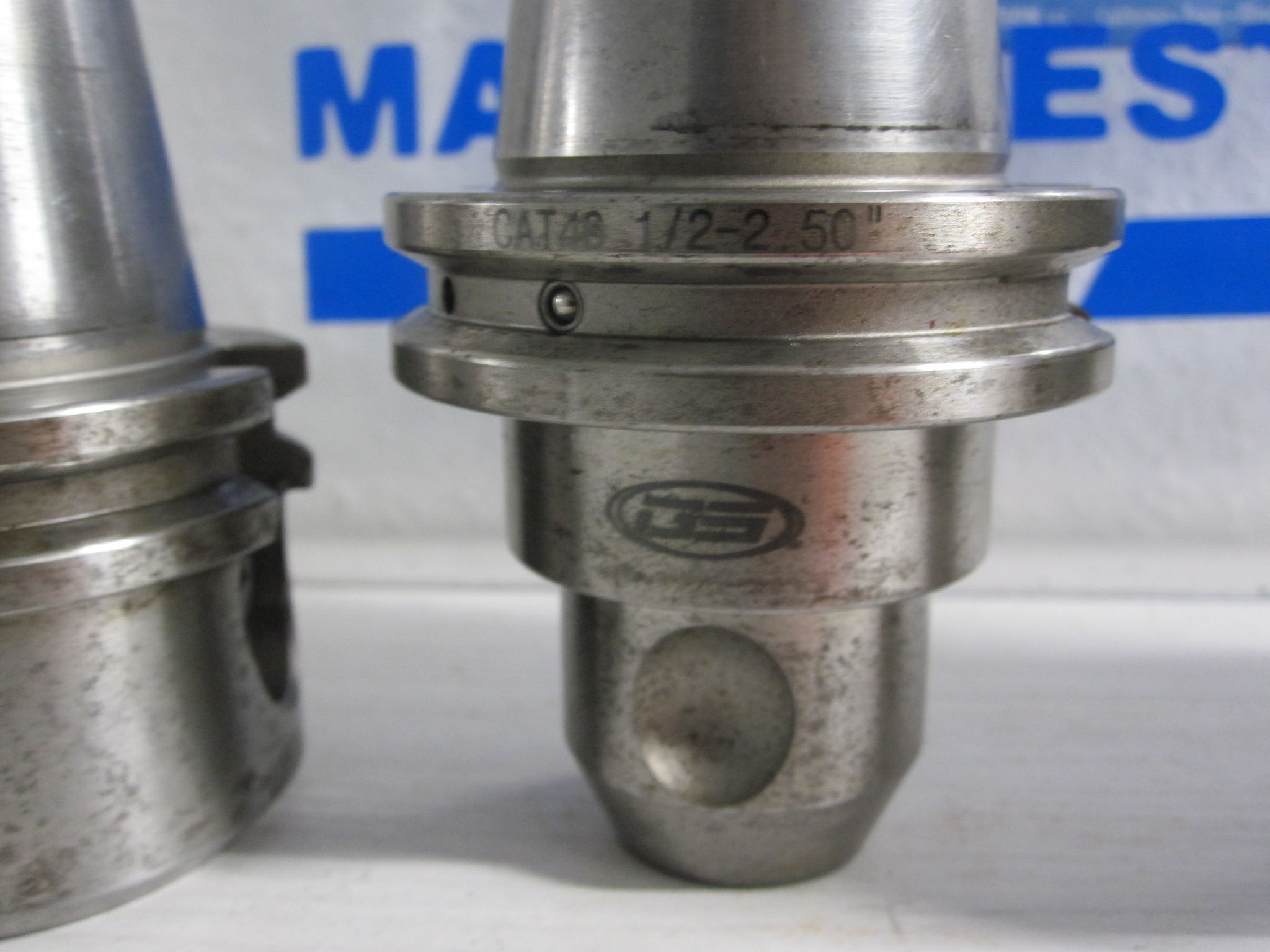 4x Lot of 4 Sowa GS CAT40 CT40 C40 Weldon Flat Side Lock End Mill Holders 6