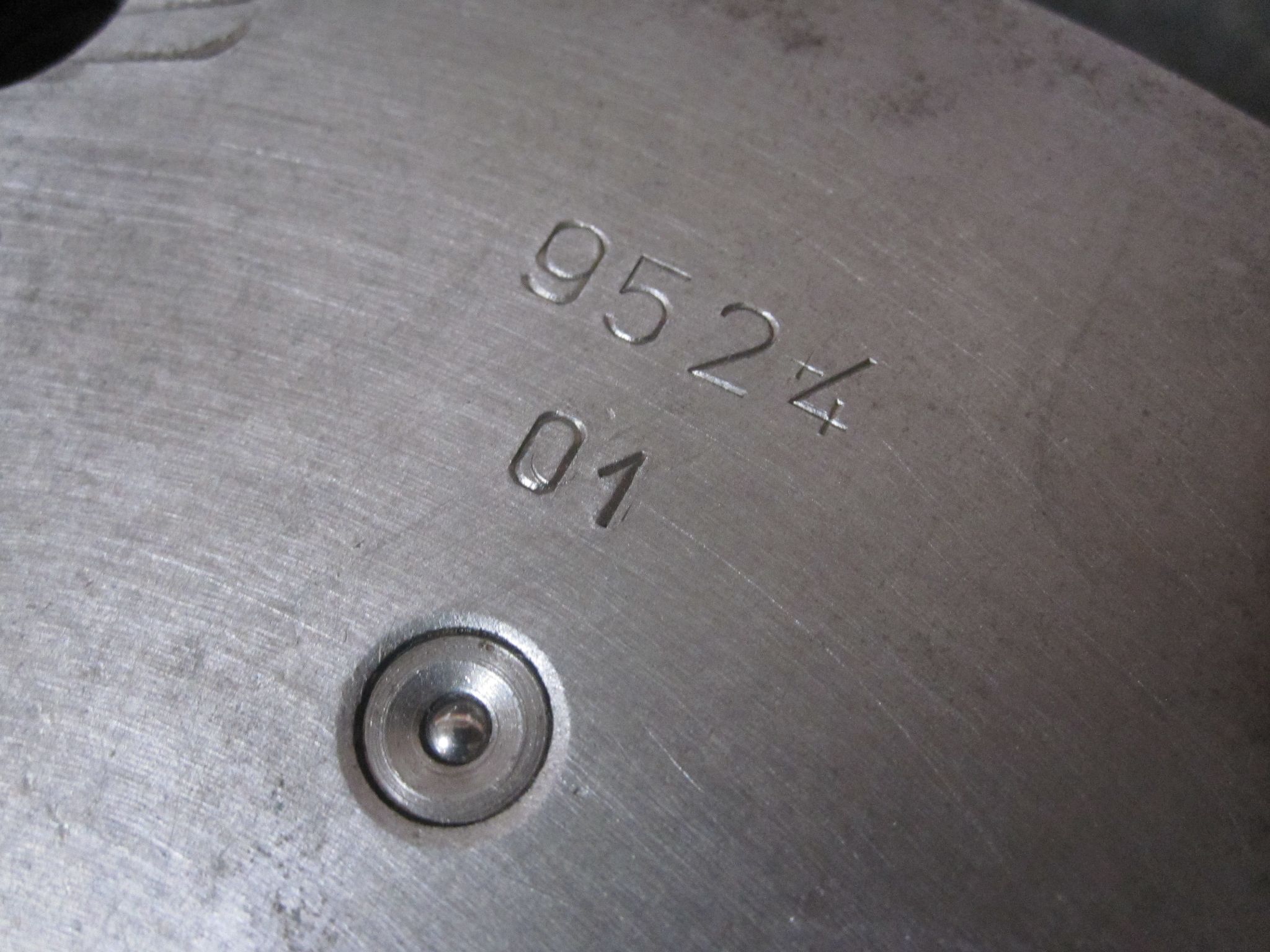 BISON 3-JAW SCROLL CHUCK 3 JAW 8" CHUCK 2" THRU HOLE FRONT MOUNT PLAIN BACK 200mm LATHE 7
