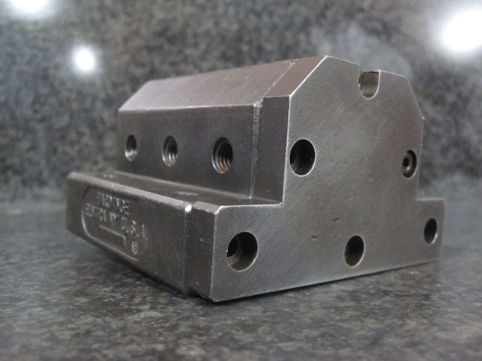 HARDINGE SC-21 STATIC TOOL HOLDER BORING BAR 1.25" 1-1/4" 77 X 51 MM W/ KEY 38 MM 3