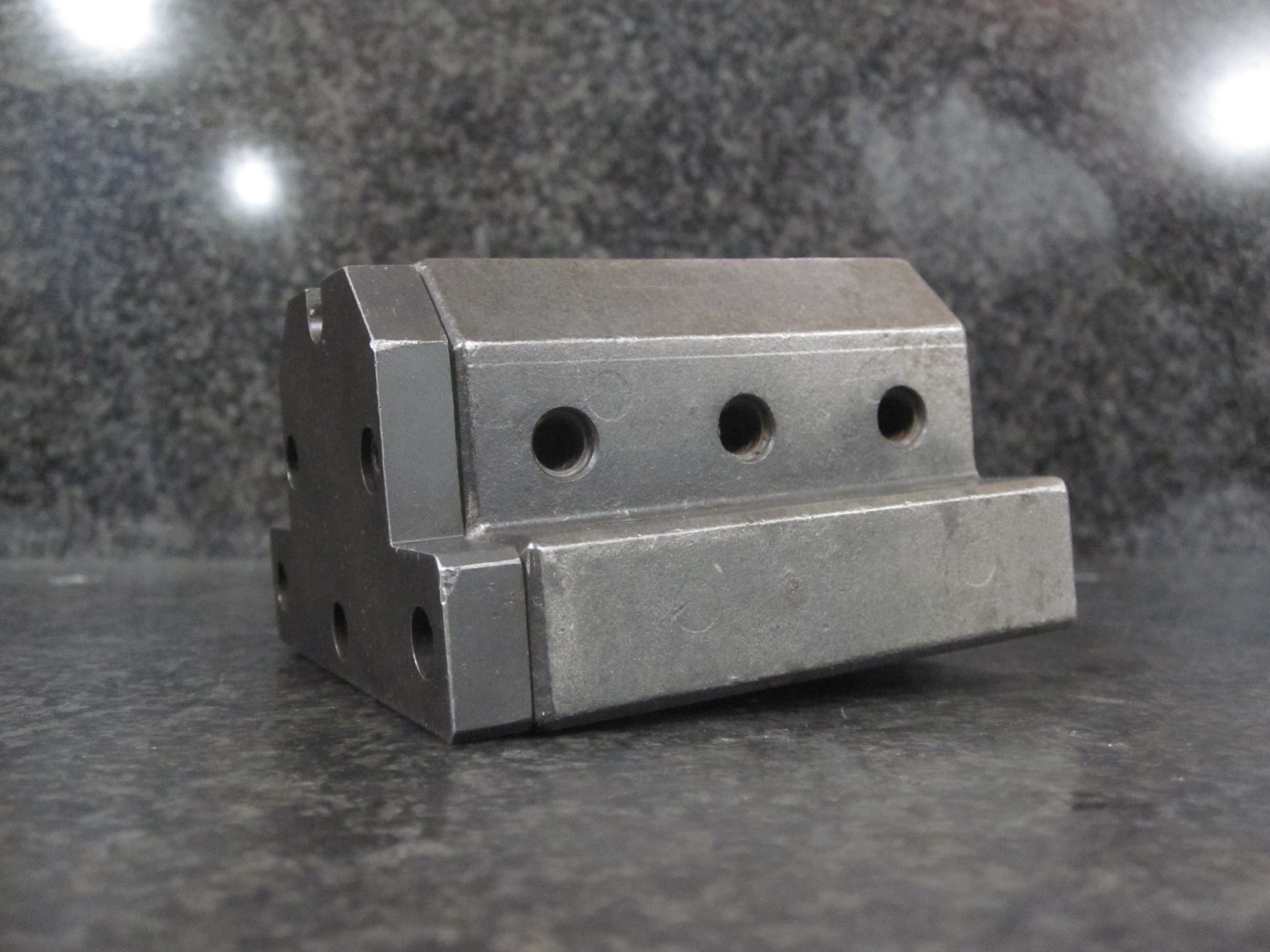HARDINGE SC-21 STATIC TOOL HOLDER BORING BAR 1.25" 1-1/4" 77 X 51 MM W/ KEY 38 MM 5
