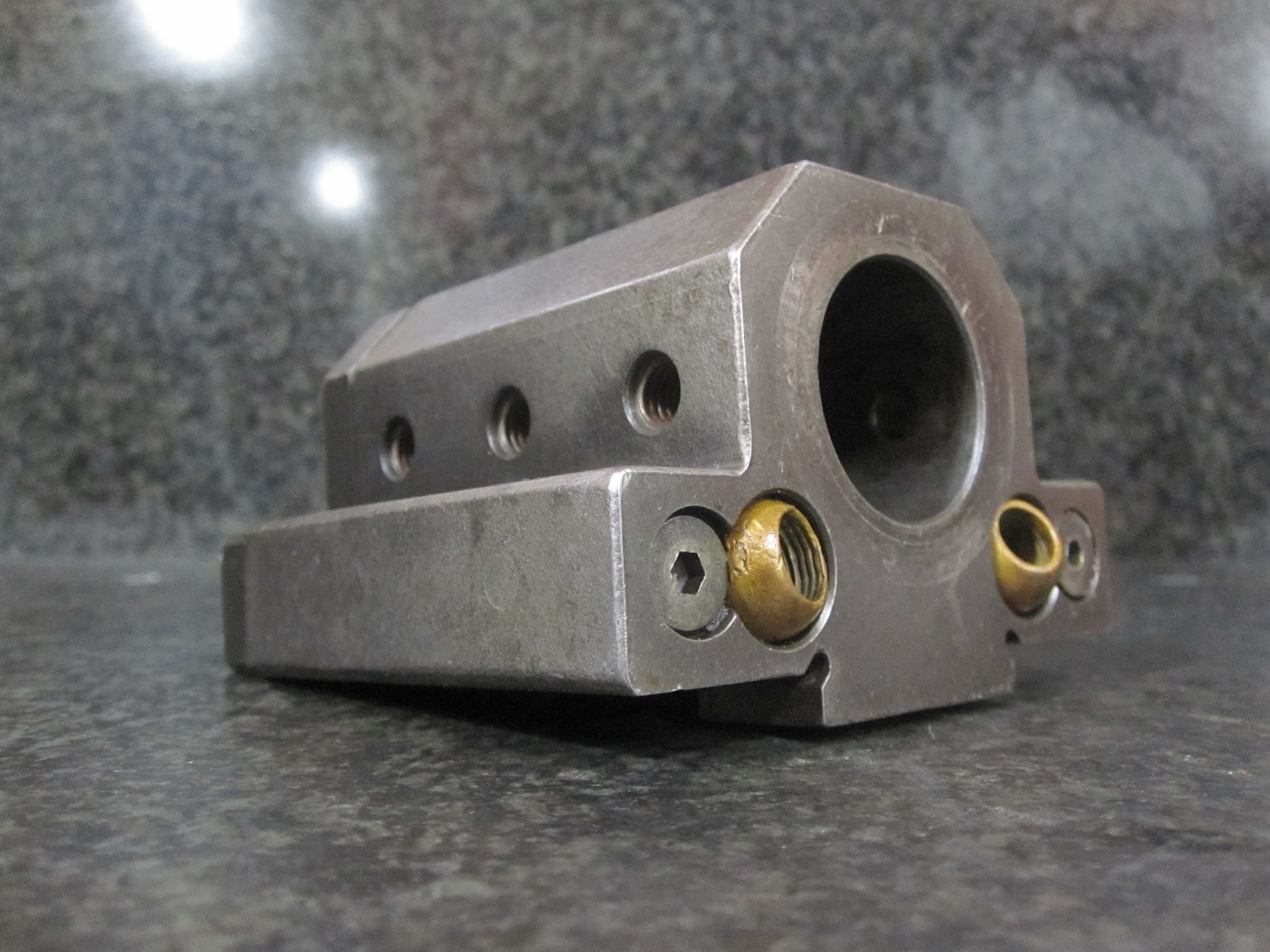 HARDINGE SC-21 STATIC TOOL HOLDER BORING BAR 1.25" 1-1/4" 77 X 51 MM W/ KEY 38 MM 6