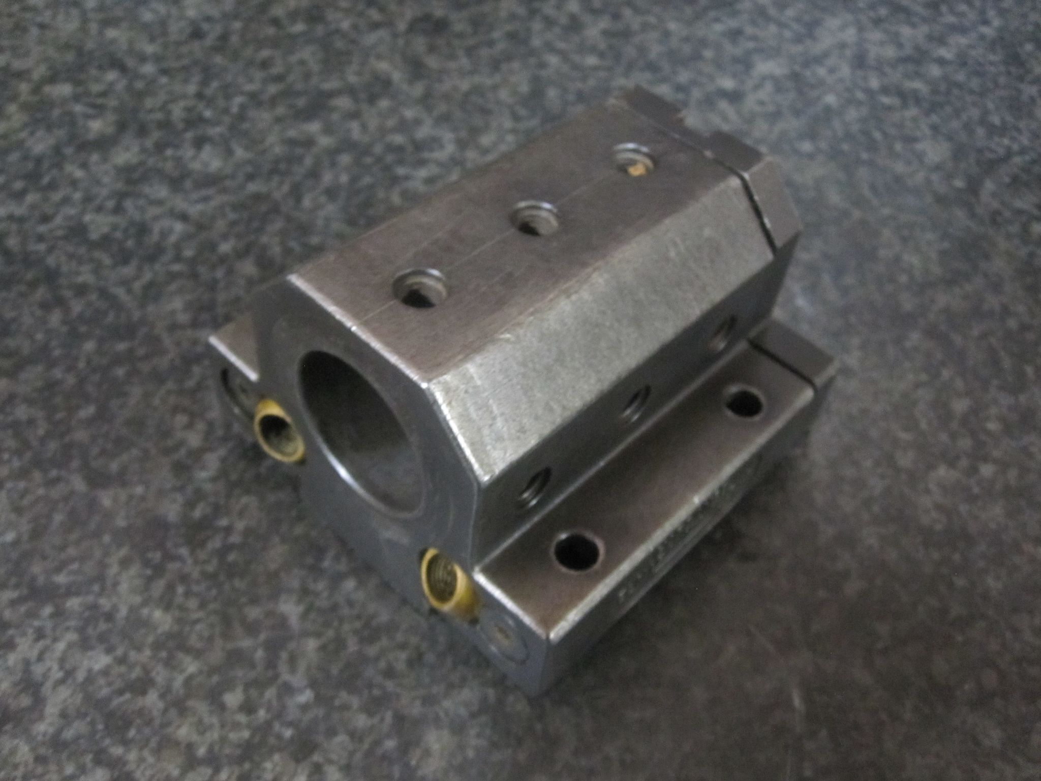 HARDINGE SC-21 STATIC TOOL HOLDER BORING BAR 1.25" 1-1/4" 77 X 51 MM W/ KEY 38 MM 9