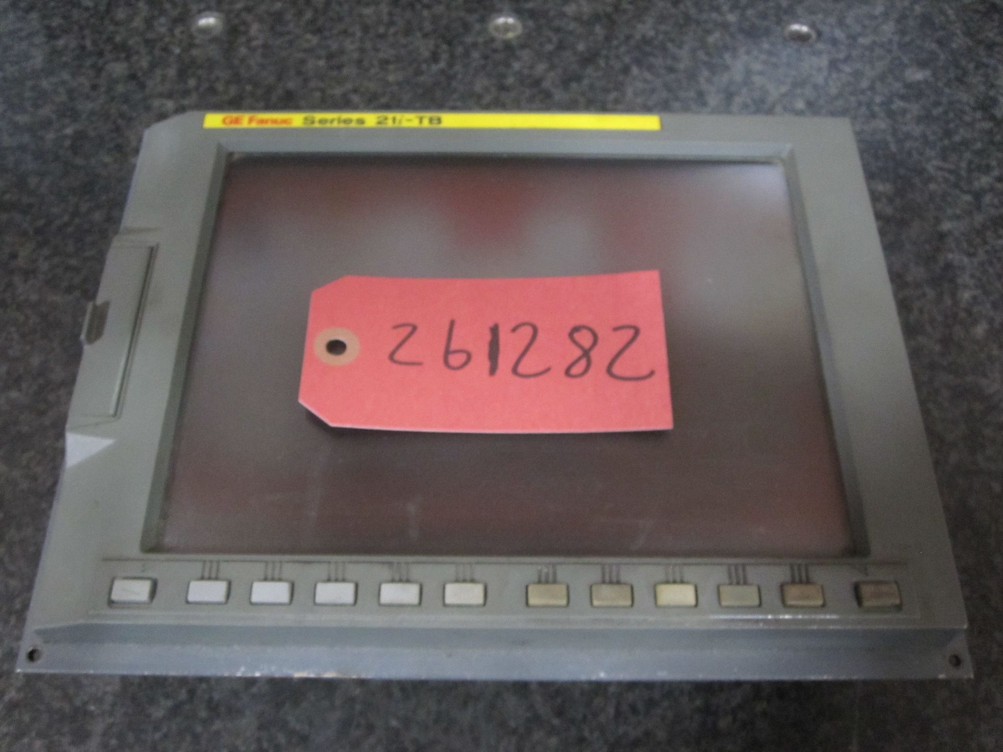 (UNTESTED) FANUC CONTROL 21 I-TB 21I-TB A02B-0285-B500 OPERATOR INPUT PANEL KEYS 0