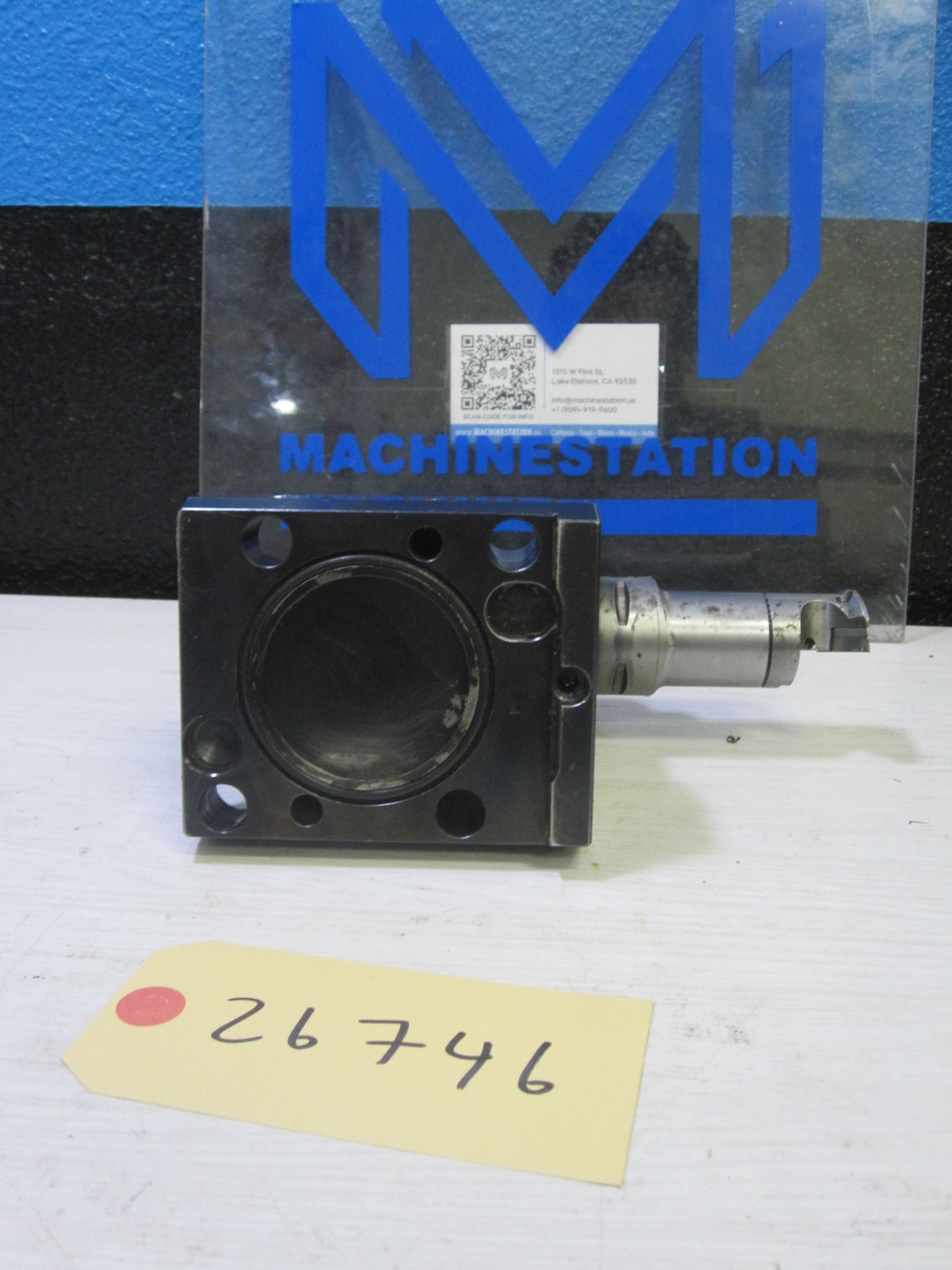 SANDVIK COROMANT C4-TRI-OK60A STATIC TOOL HOLDER CAPTO C4 OKUMA LB3000 6
