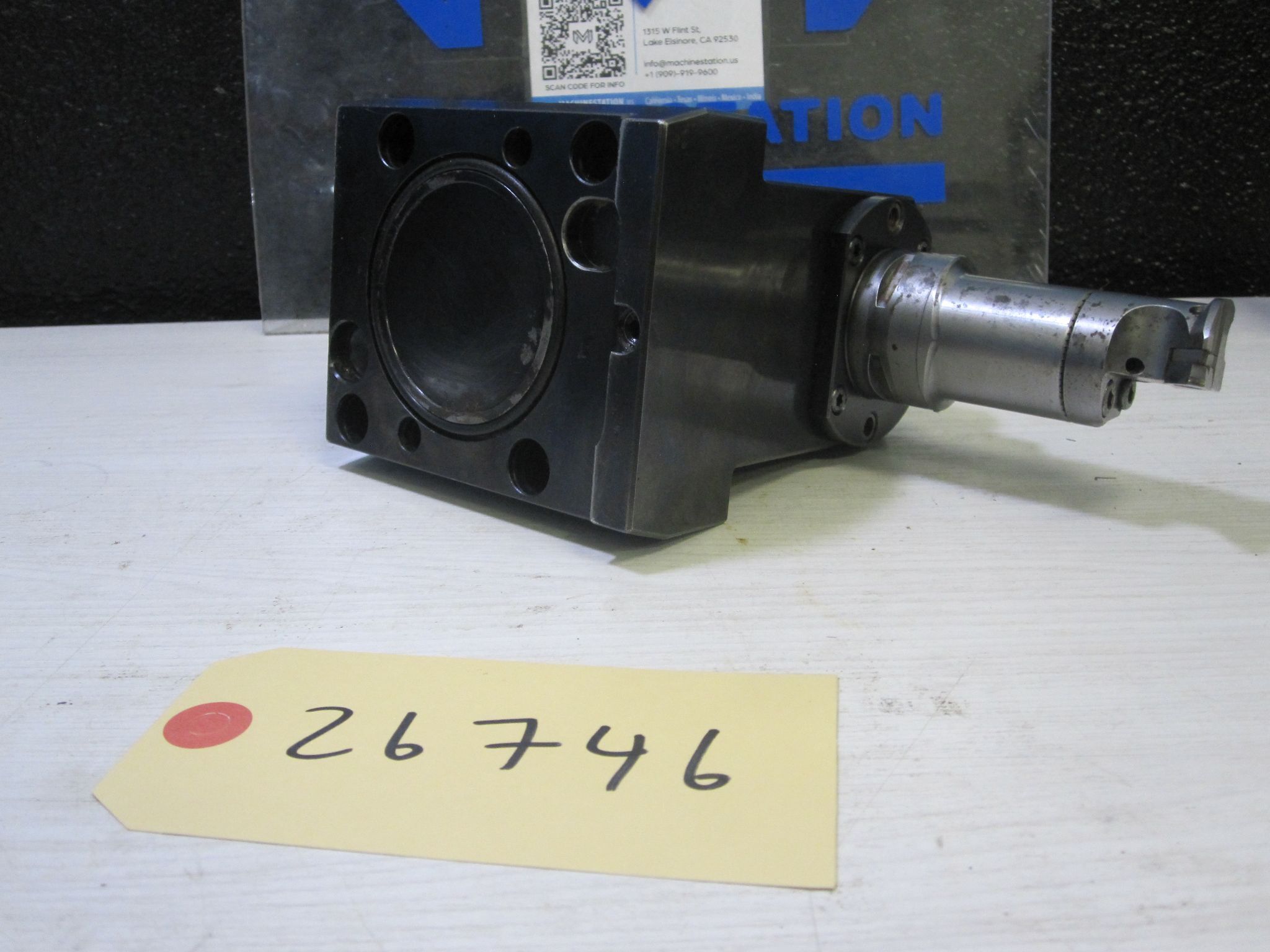 SANDVIK COROMANT C4-TRI-OK60A STATIC TOOL HOLDER CAPTO C4 OKUMA LB3000 8